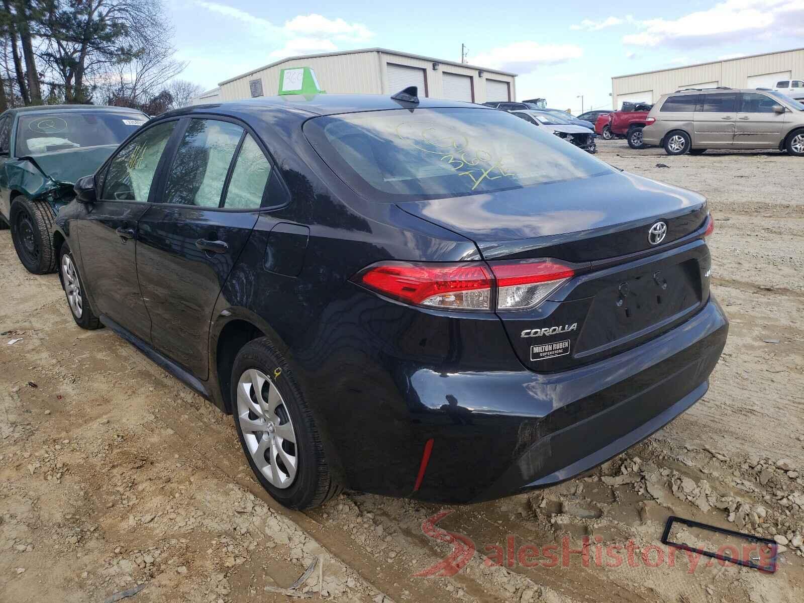 JTDEPMAE1MJ145194 2021 TOYOTA COROLLA