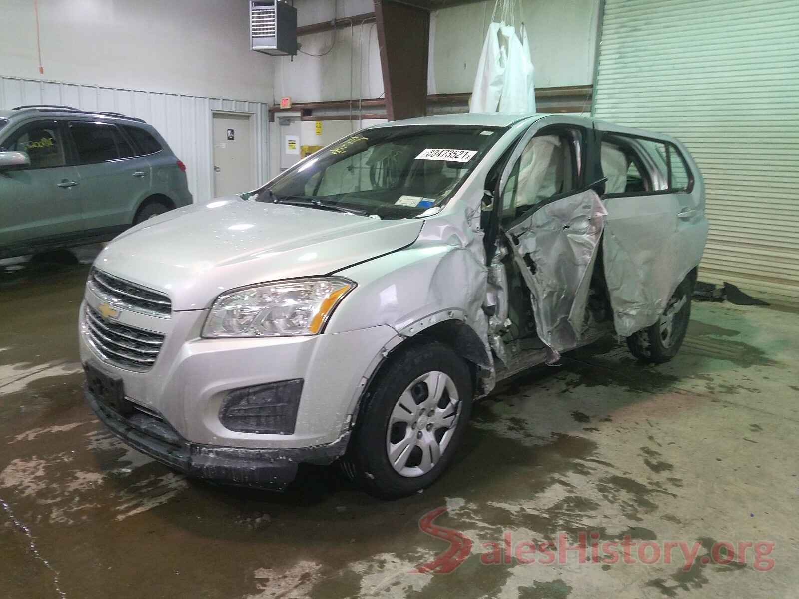 3GNCJKSB7GL257343 2016 CHEVROLET TRAX