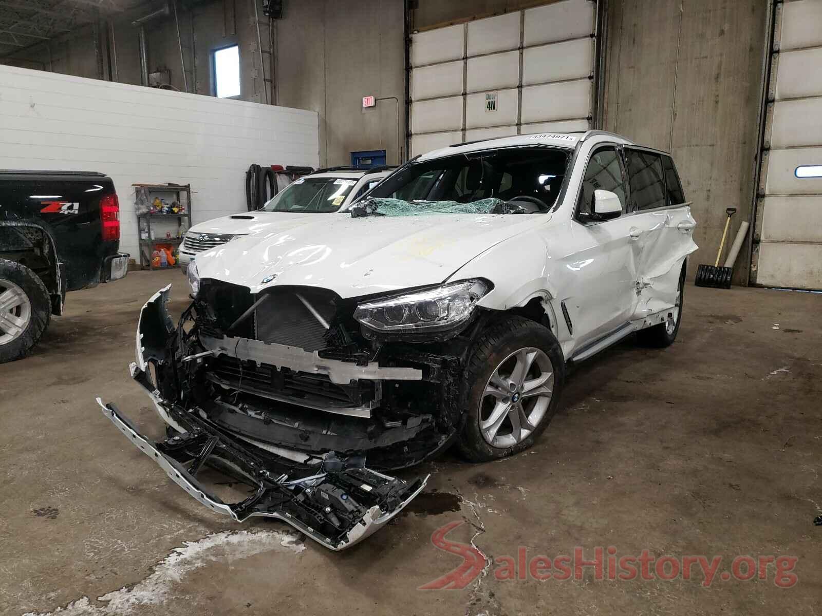 5UXTR7C54KLR44080 2019 BMW X3