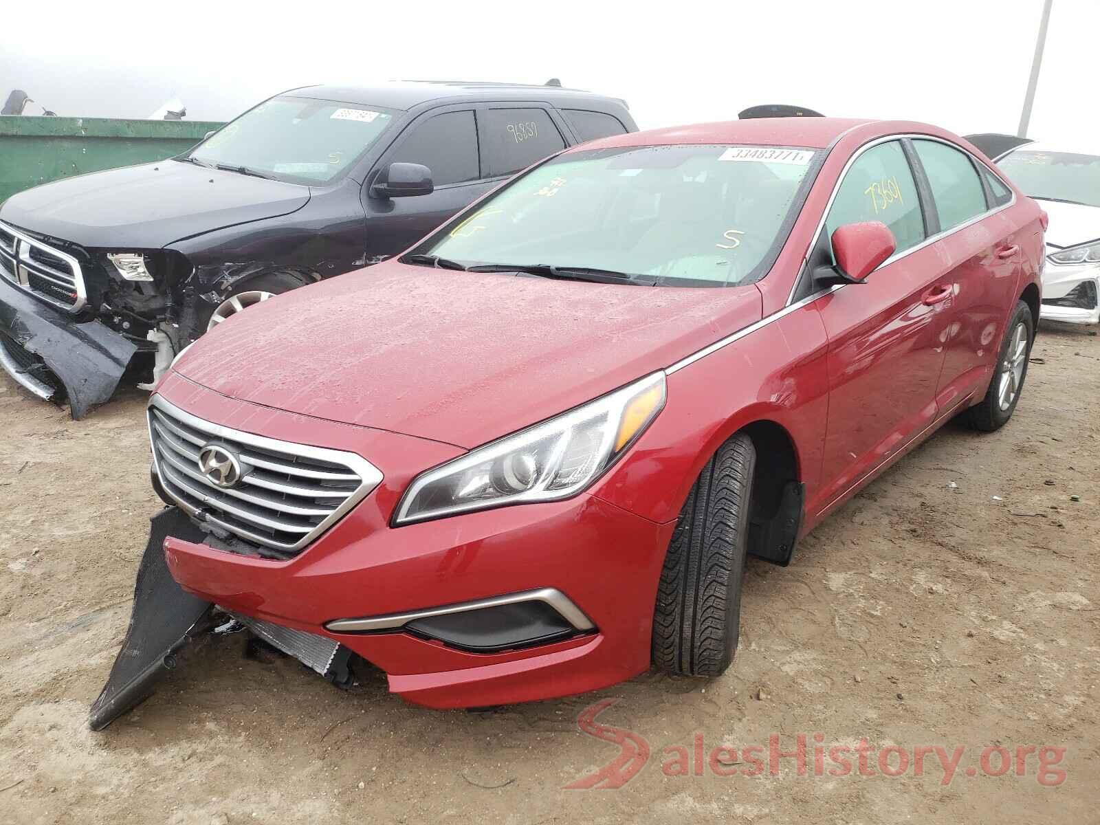 5NPE24AF9HH518455 2017 HYUNDAI SONATA