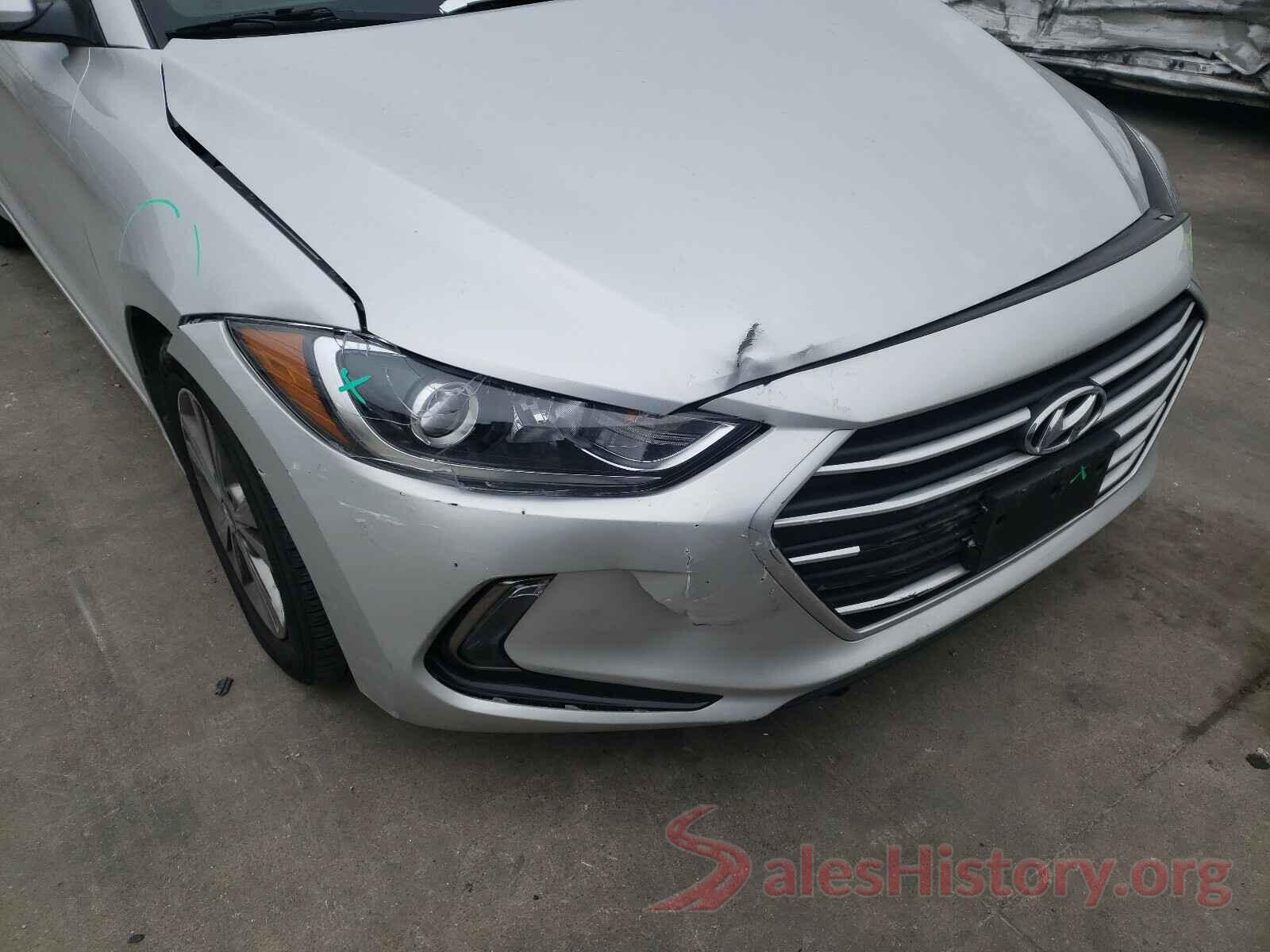 5NPD84LF9JH330323 2018 HYUNDAI ELANTRA