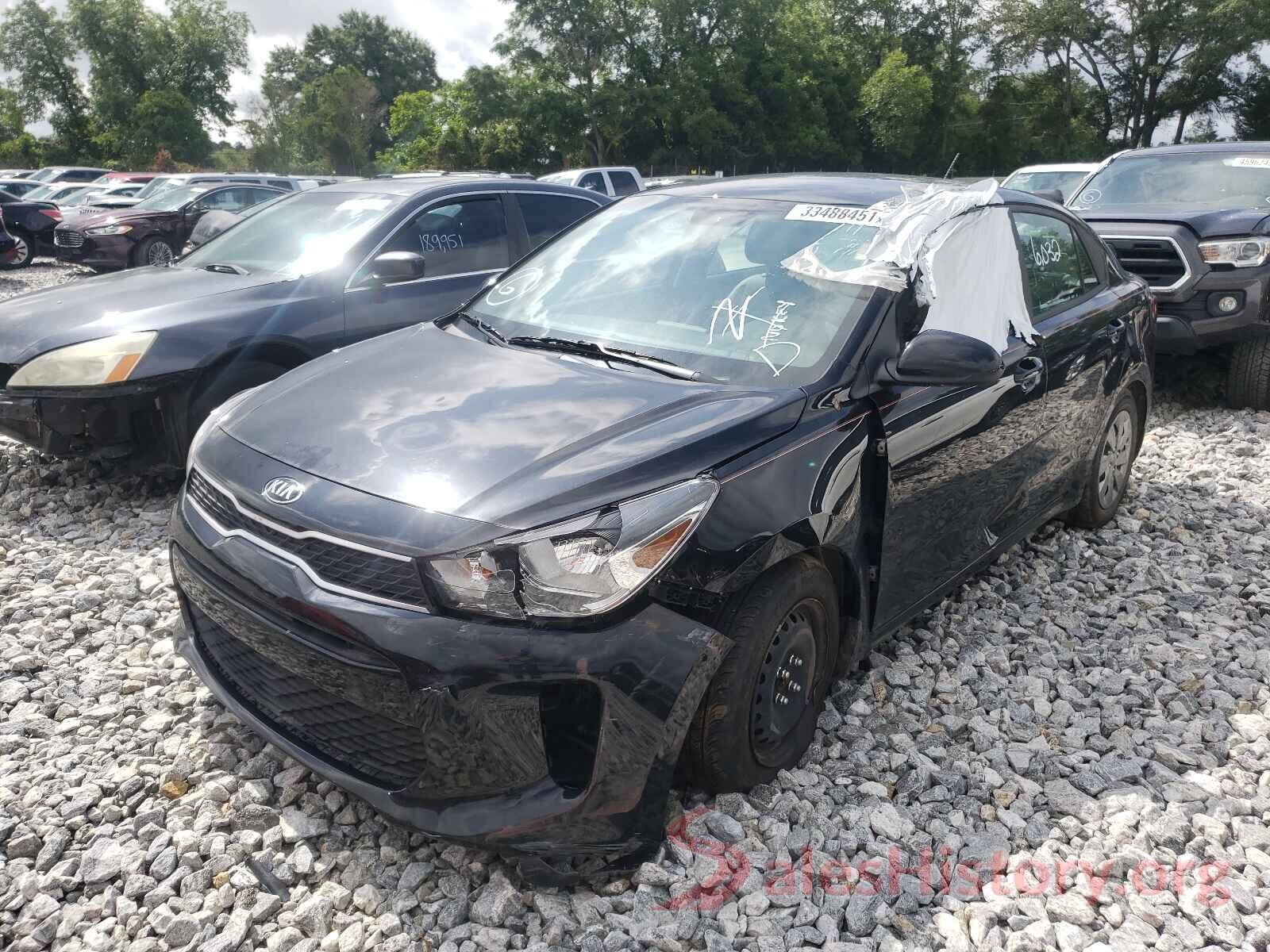 3KPA24ADXLE329792 2020 KIA RIO