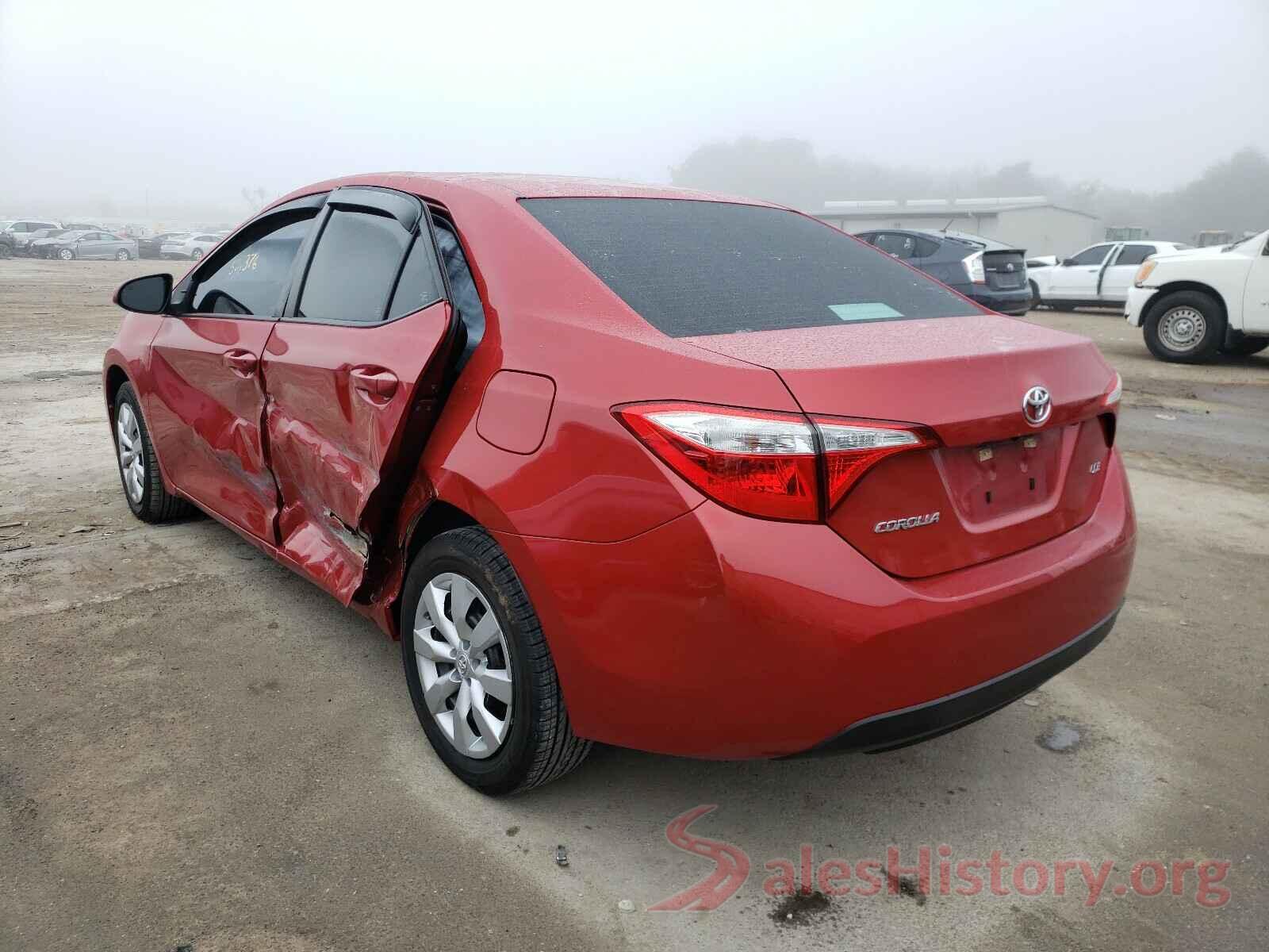 5YFBURHE2GP373624 2016 TOYOTA COROLLA