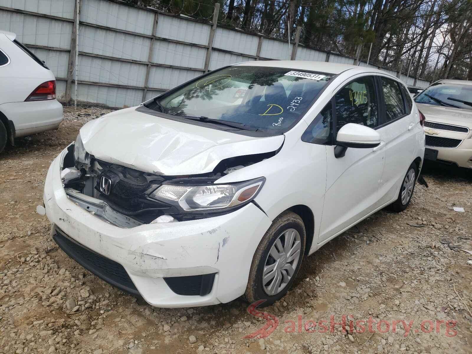 JHMGK5H52GS002433 2016 HONDA FIT