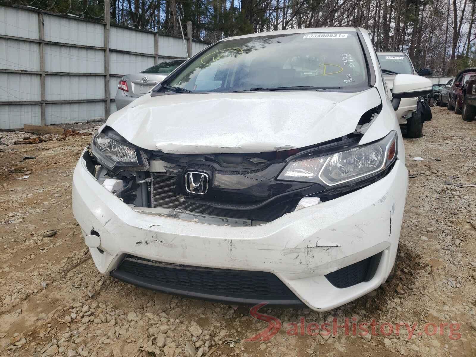 JHMGK5H52GS002433 2016 HONDA FIT