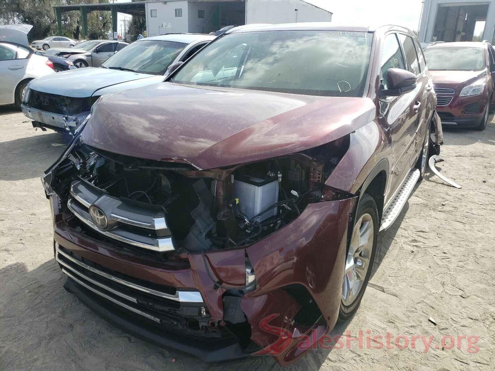 5TDDZRFH3HS459539 2017 TOYOTA HIGHLANDER