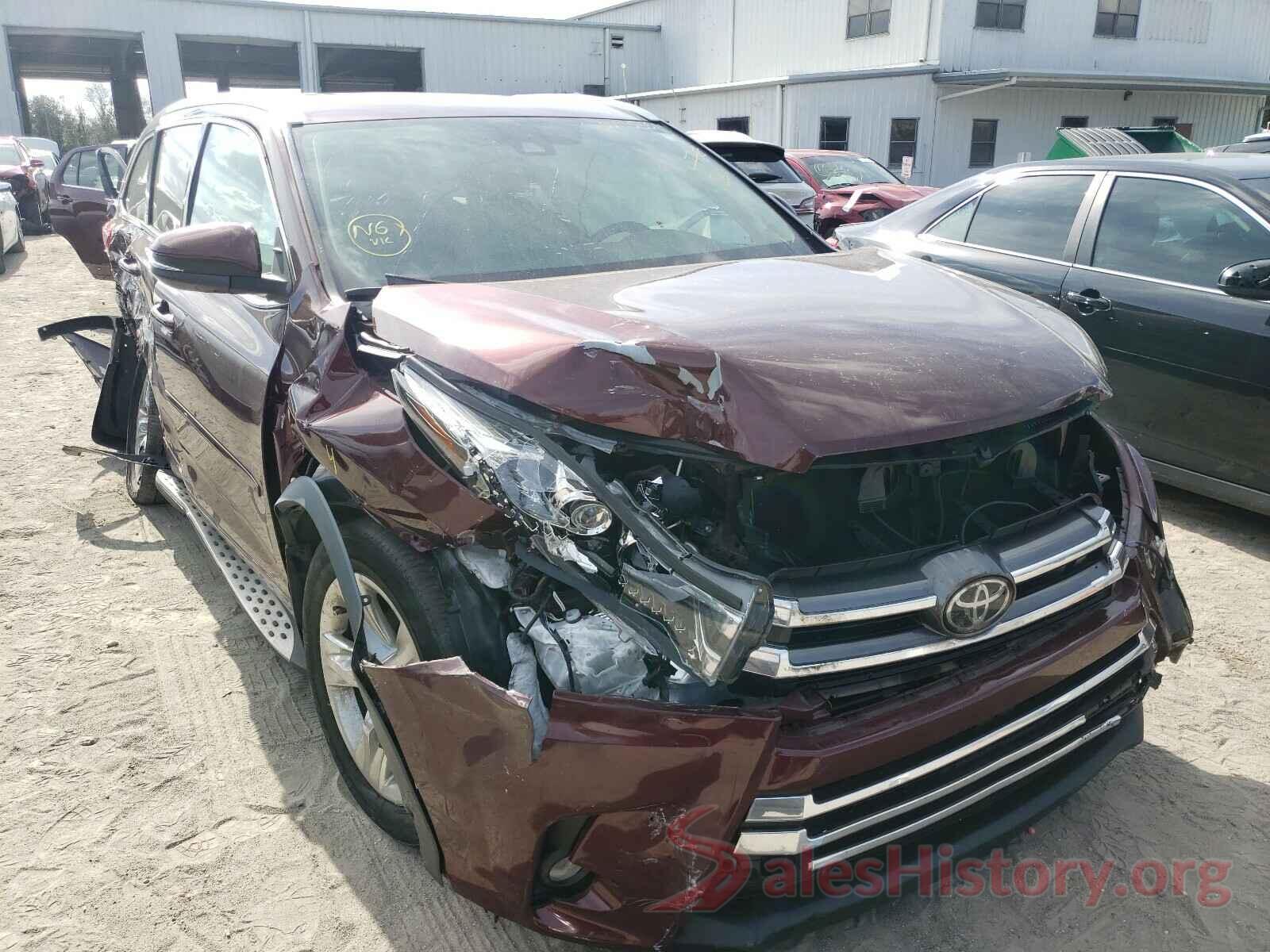 5TDDZRFH3HS459539 2017 TOYOTA HIGHLANDER