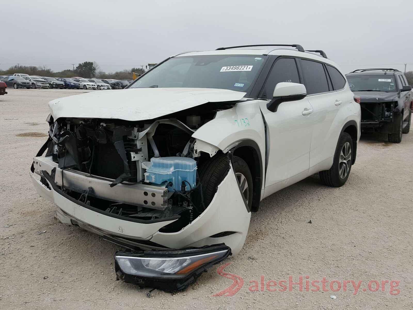 5TDGZRBH6LS501004 2020 TOYOTA HIGHLANDER