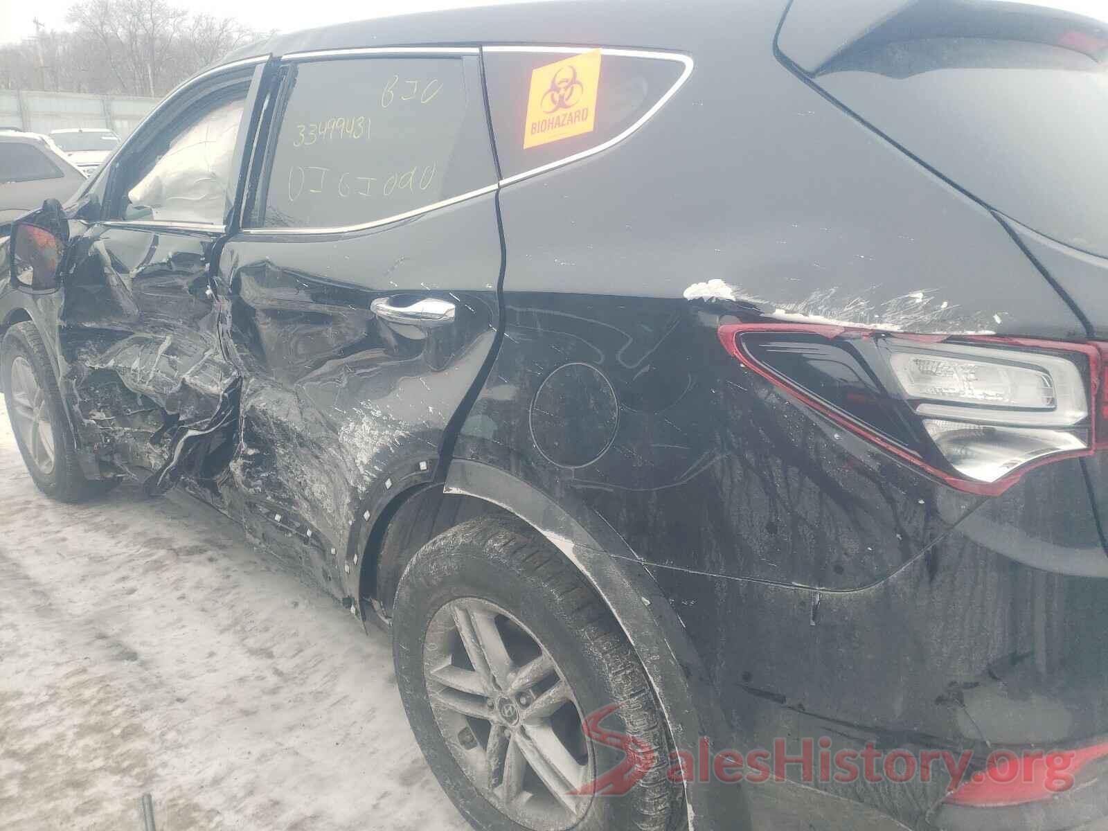 5XYZT3LB7JG545539 2018 HYUNDAI SANTA FE