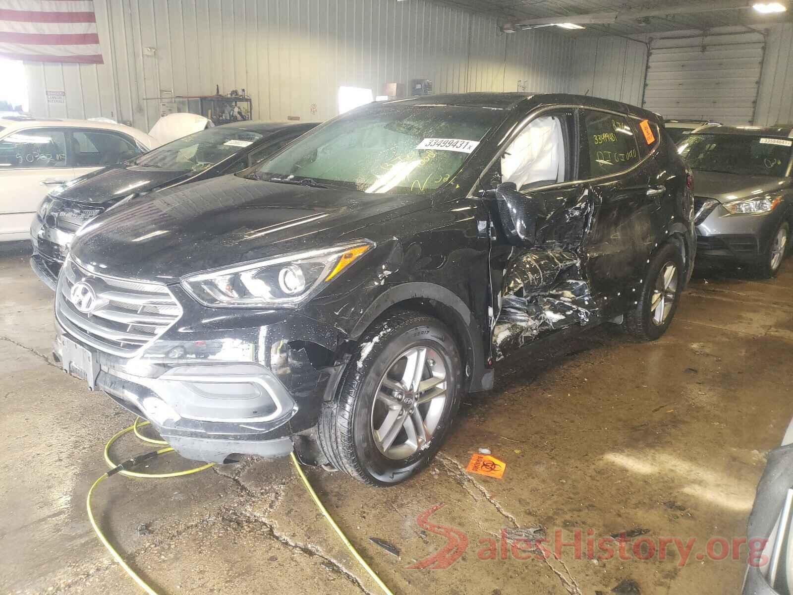 5XYZT3LB7JG545539 2018 HYUNDAI SANTA FE