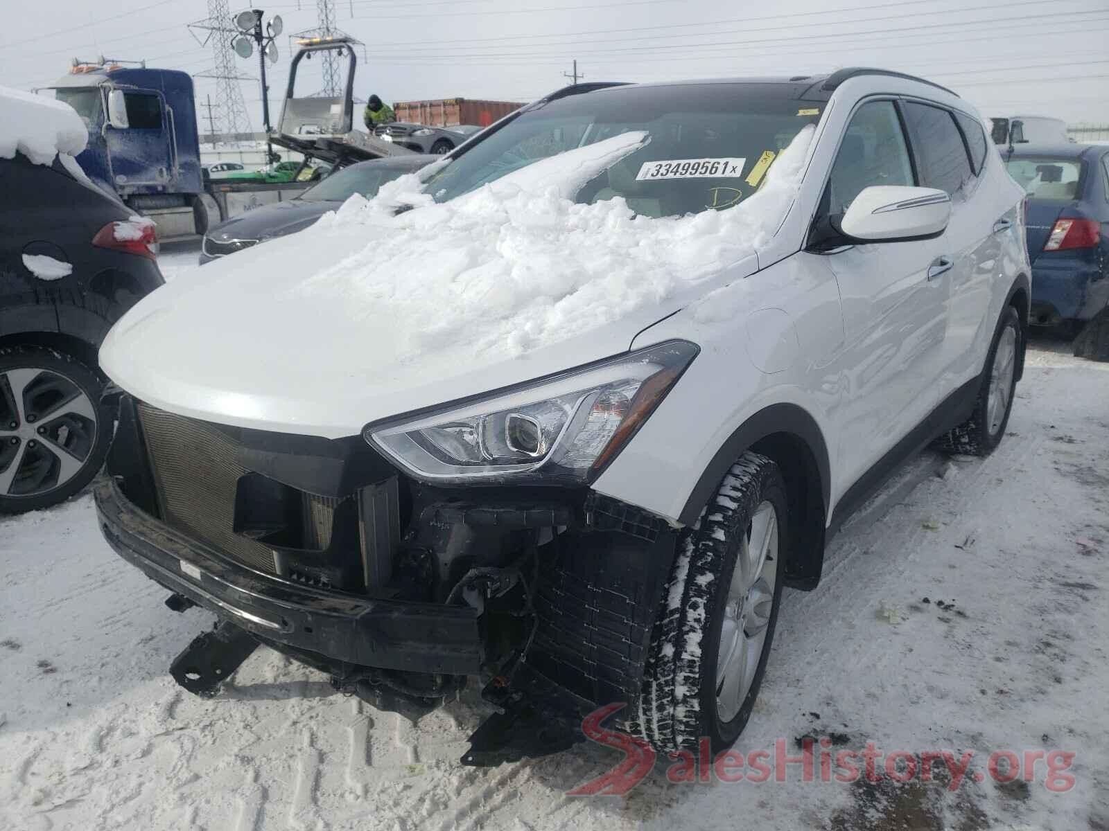 5XYZWDLA6GG354059 2016 HYUNDAI SANTA FE