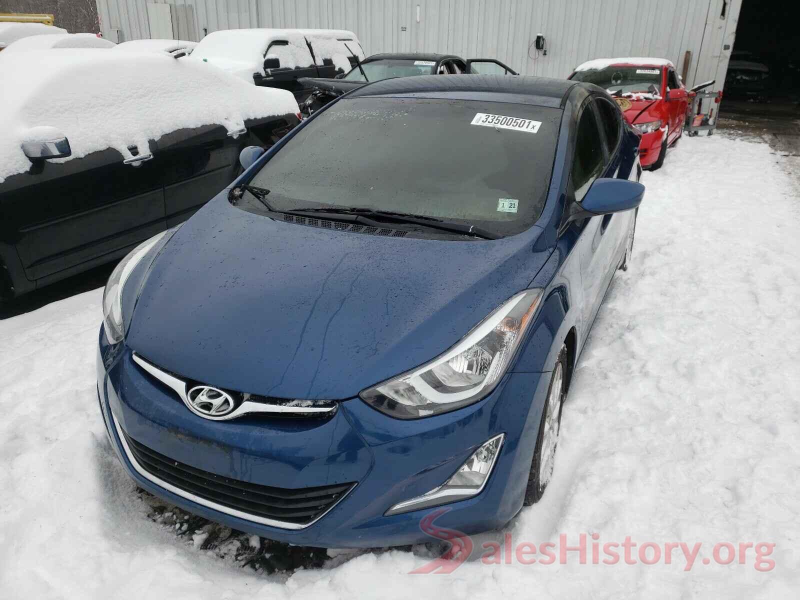 KMHDH4AE2GU607205 2016 HYUNDAI ELANTRA