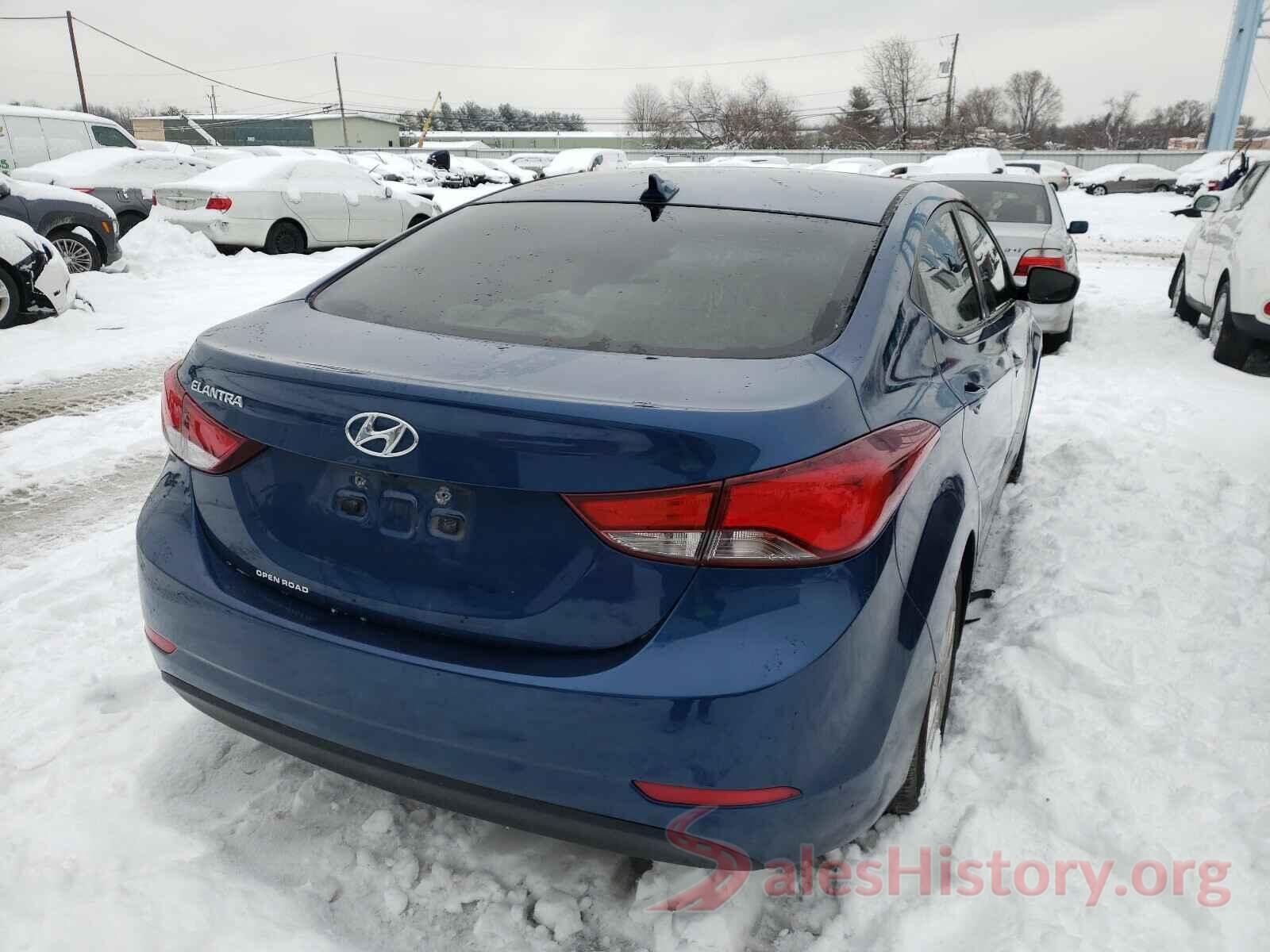 KMHDH4AE2GU607205 2016 HYUNDAI ELANTRA