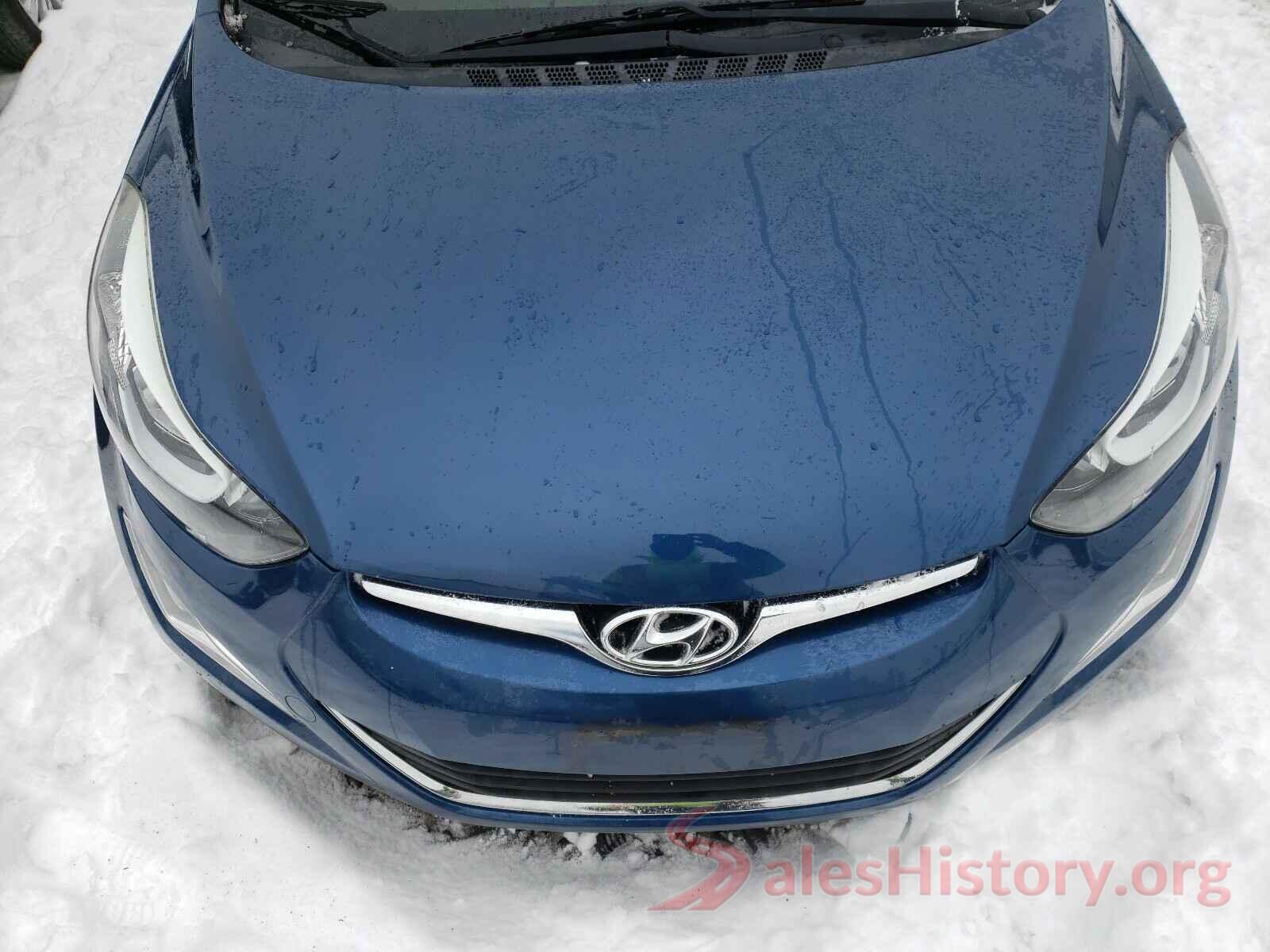 KMHDH4AE2GU607205 2016 HYUNDAI ELANTRA