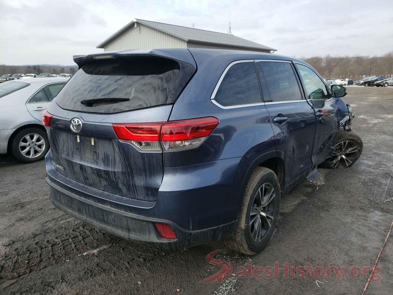 5TDZARFH1KS043736 2019 TOYOTA HIGHLANDER