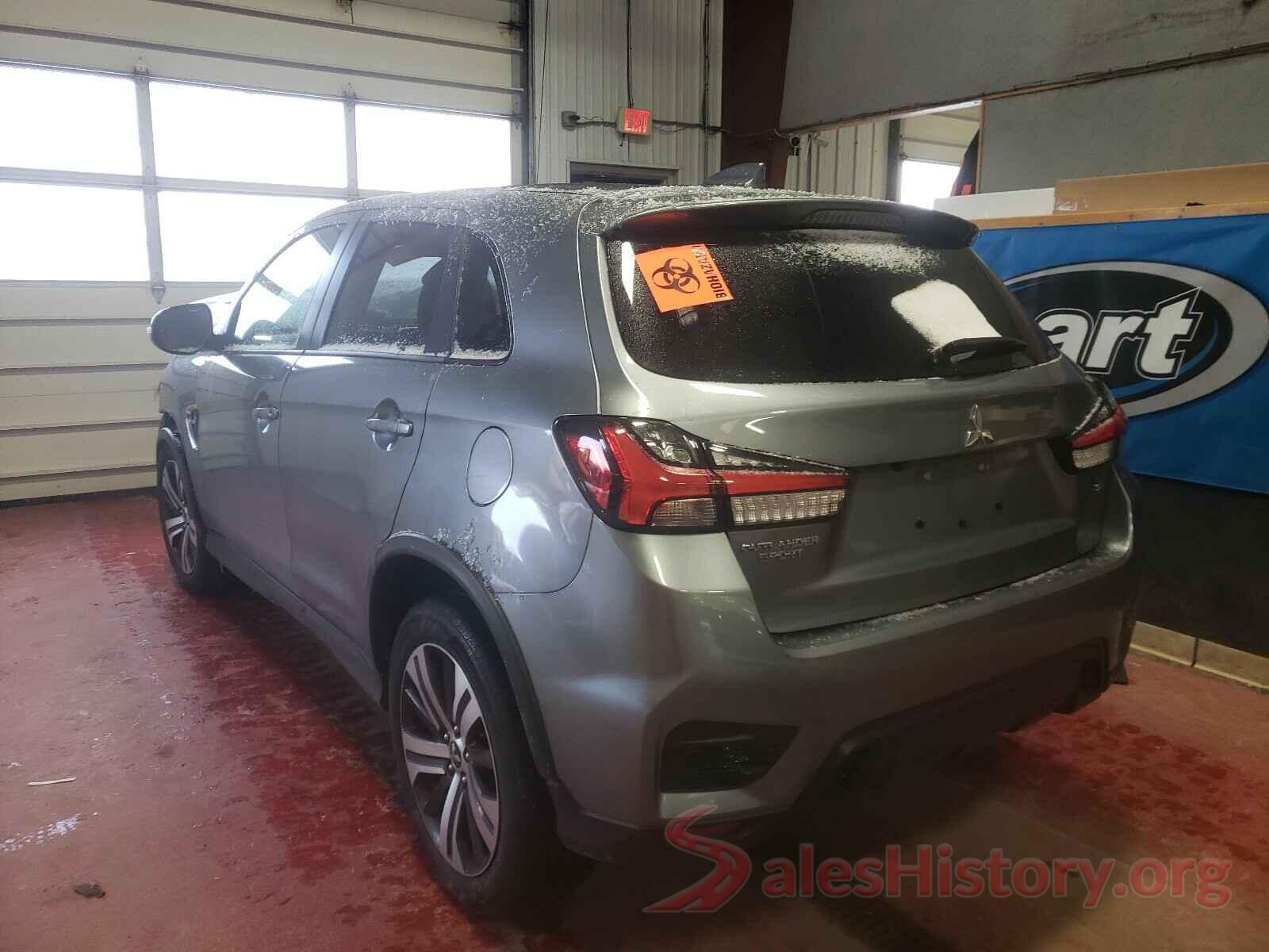 JA4AR3AU2LU006788 2020 MITSUBISHI OUTLANDER