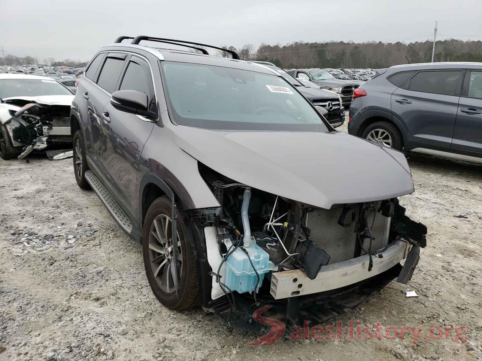 5TDKZRFH5KS315294 2019 TOYOTA HIGHLANDER