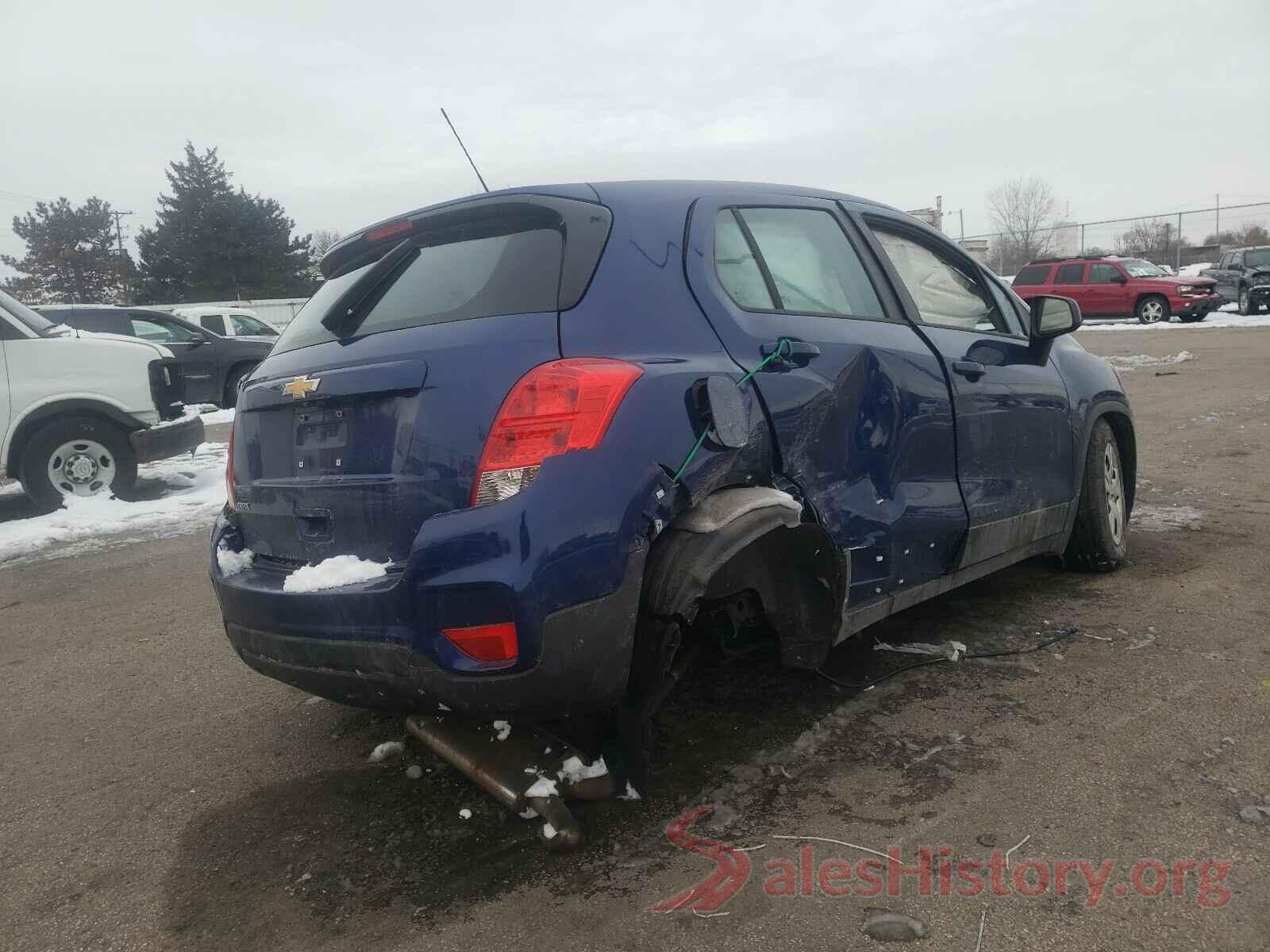 3GNCJKSB8HL135219 2017 CHEVROLET TRAX