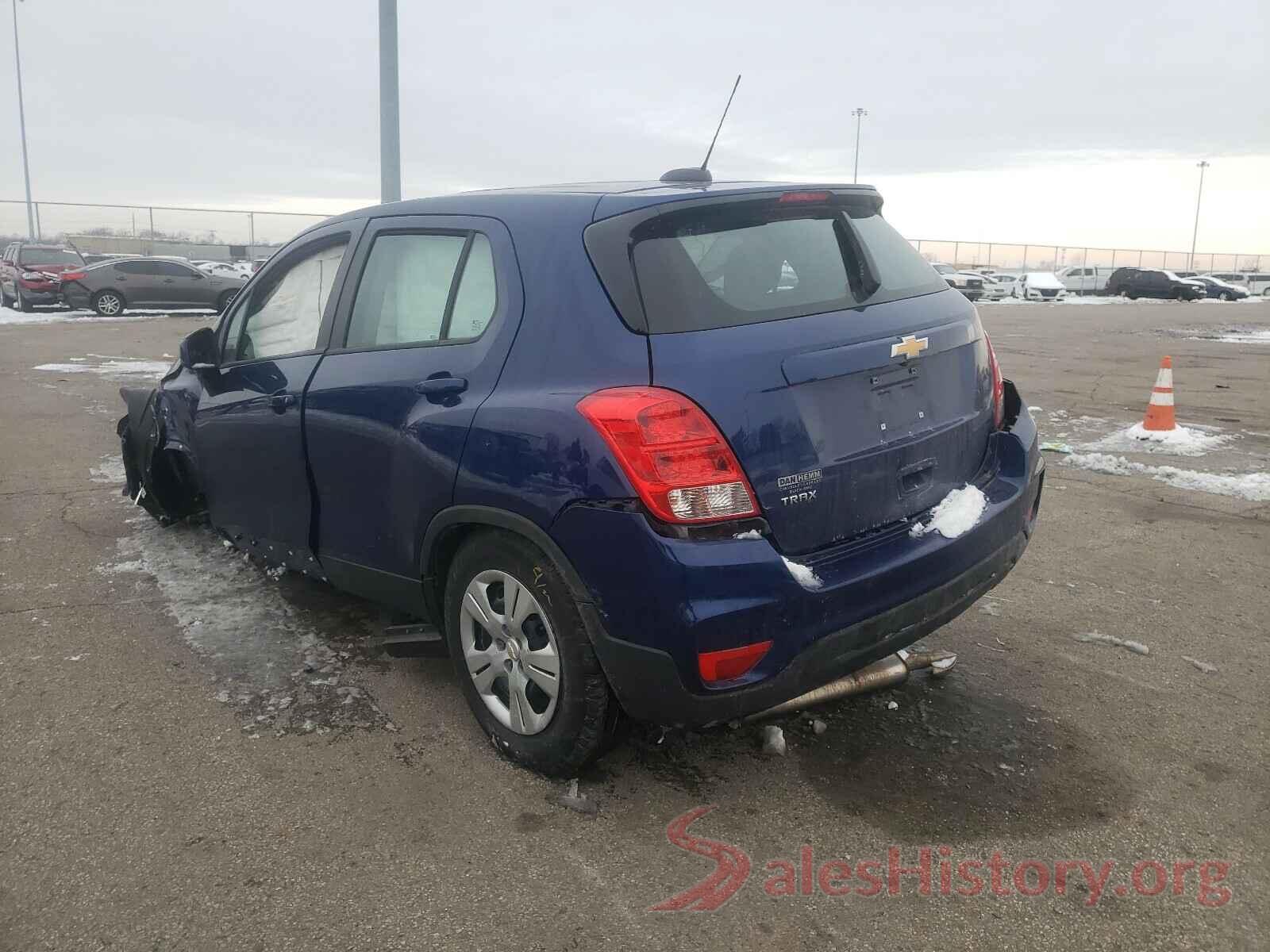 3GNCJKSB8HL135219 2017 CHEVROLET TRAX