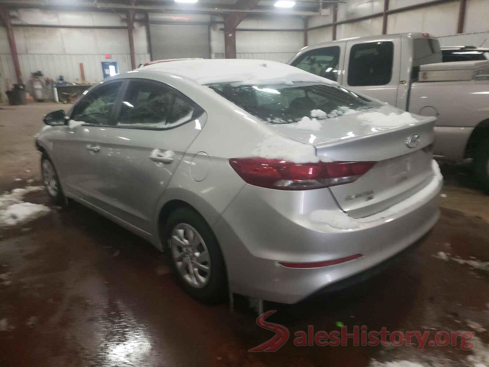 5NPD74LF6HH100400 2017 HYUNDAI ELANTRA