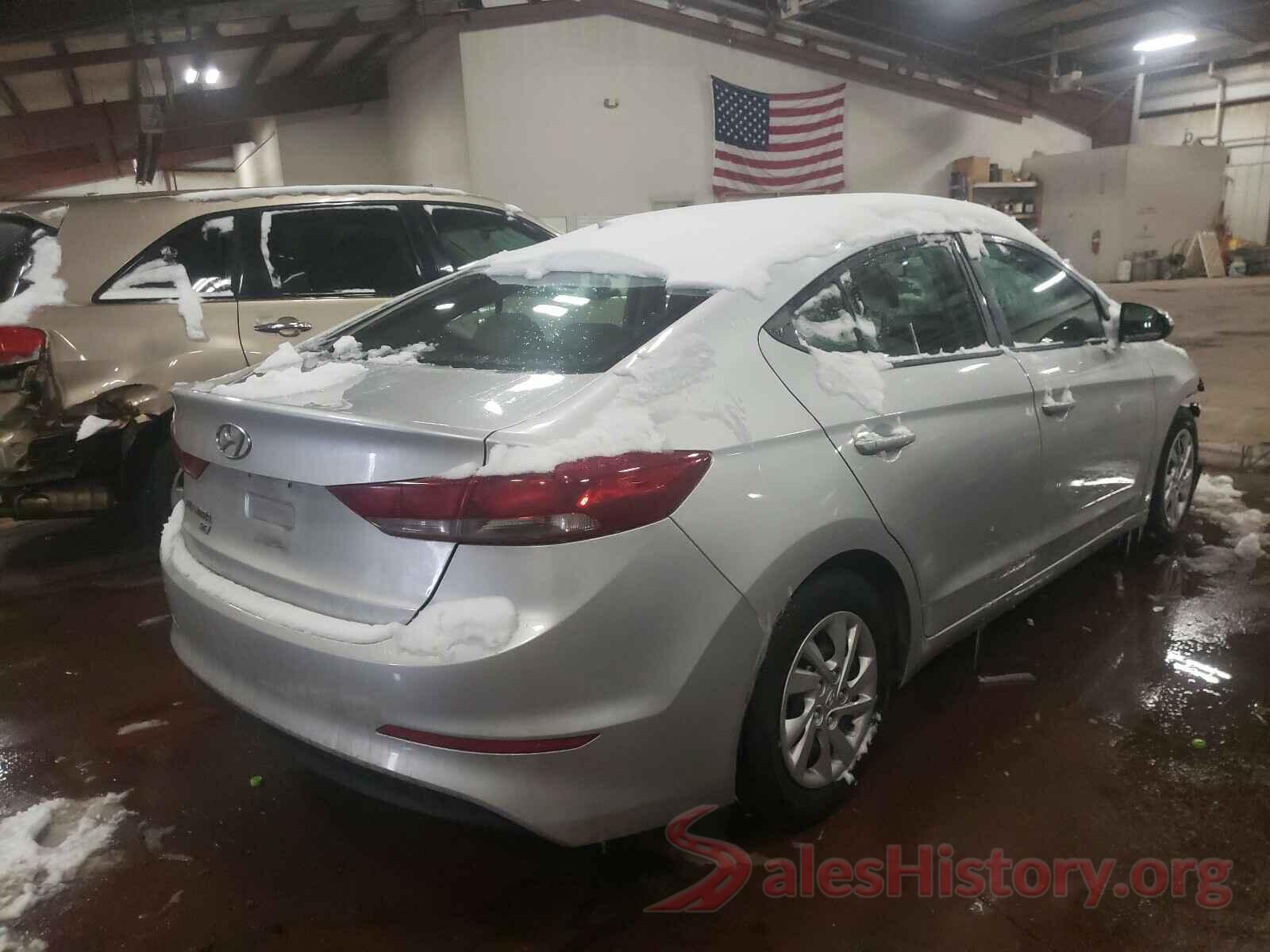 5NPD74LF6HH100400 2017 HYUNDAI ELANTRA