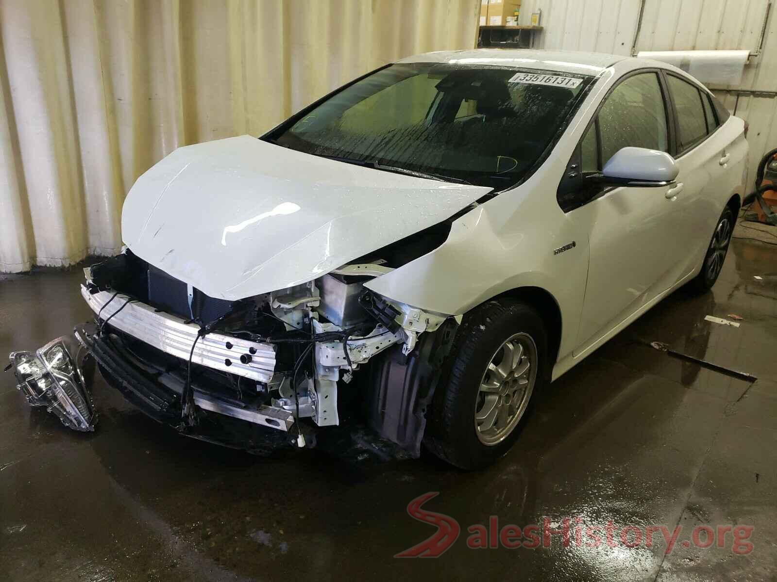 JTDL9RFU7K3003318 2019 TOYOTA PRIUS