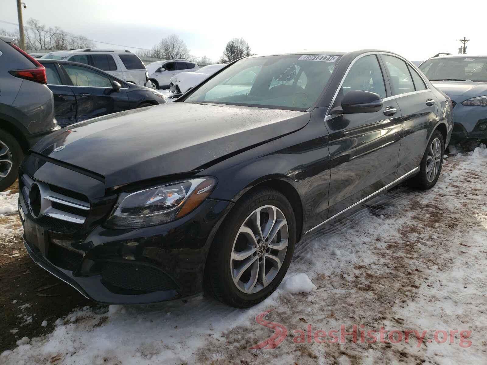 55SWF4KB6JU270429 2018 MERCEDES-BENZ C CLASS