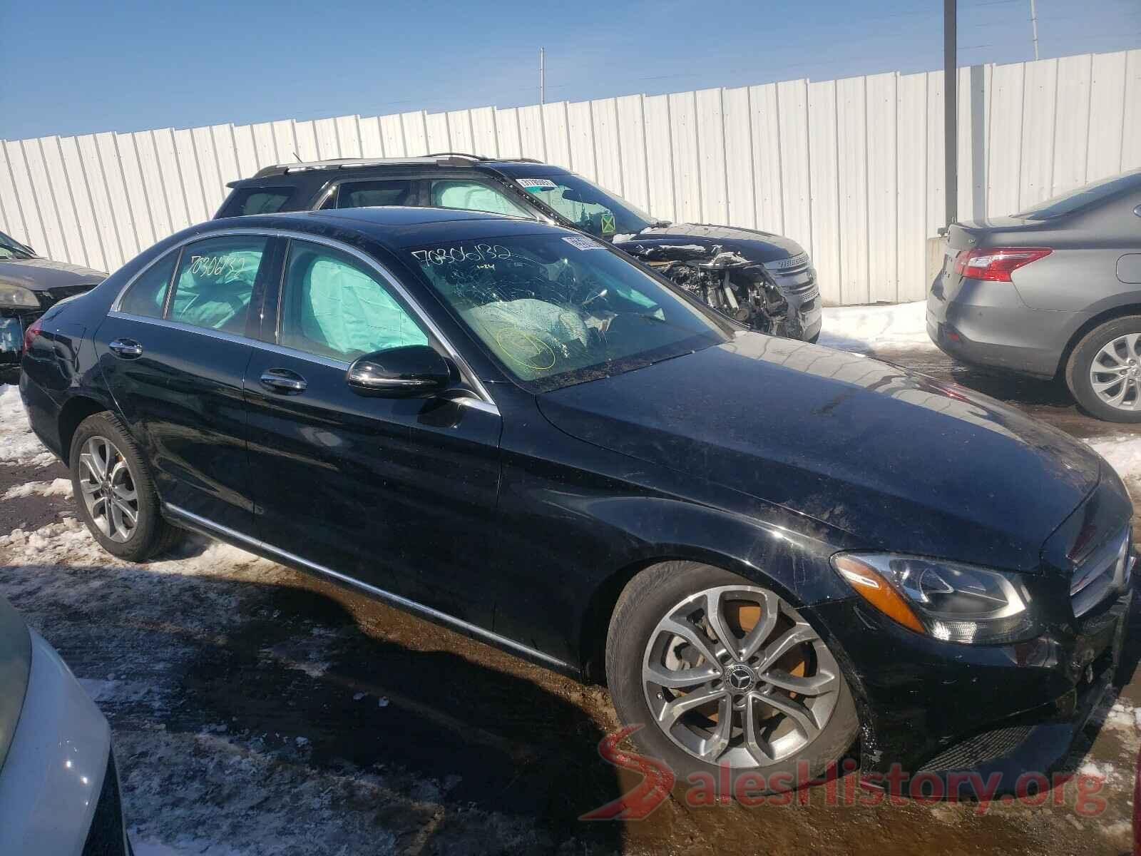 55SWF4KB2JU271223 2018 MERCEDES-BENZ C CLASS