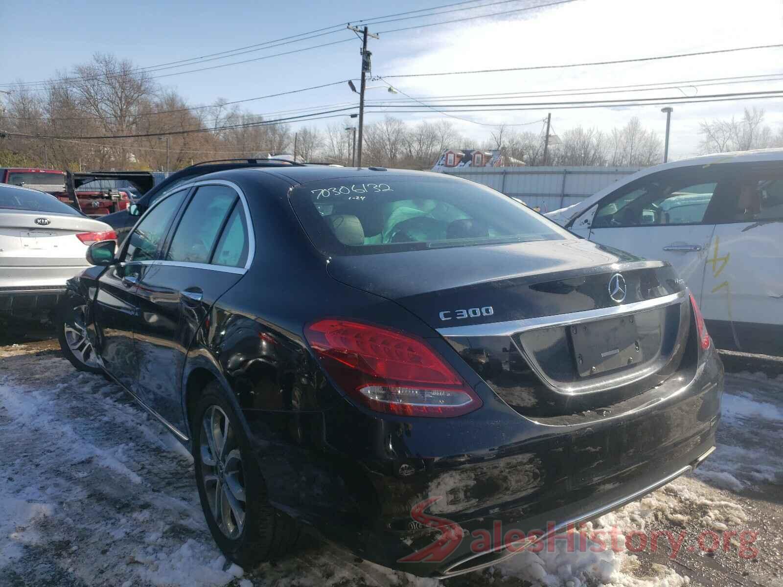 55SWF4KB2JU271223 2018 MERCEDES-BENZ C CLASS