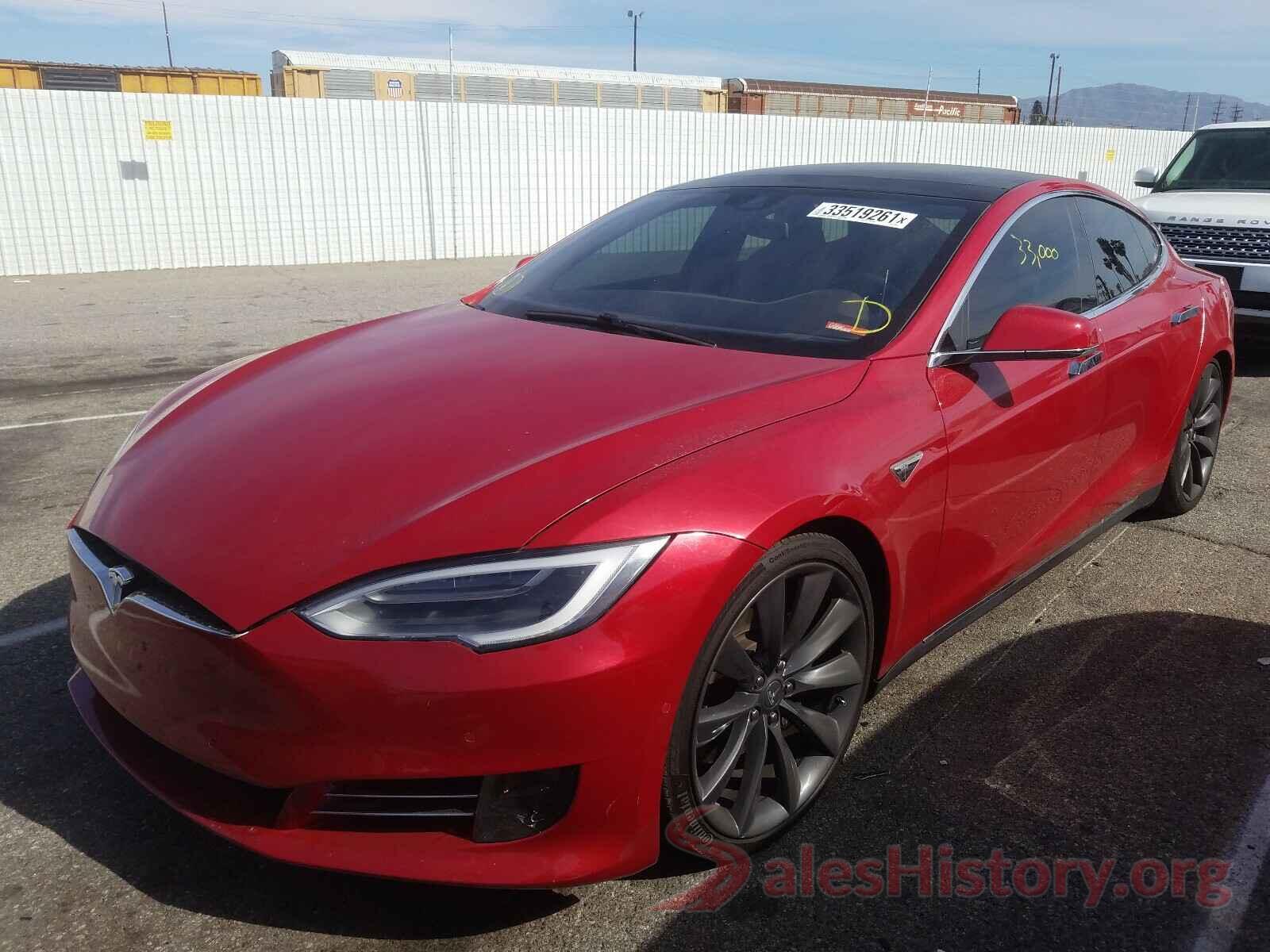 5YJSA1E25GF127568 2016 TESLA MODEL S