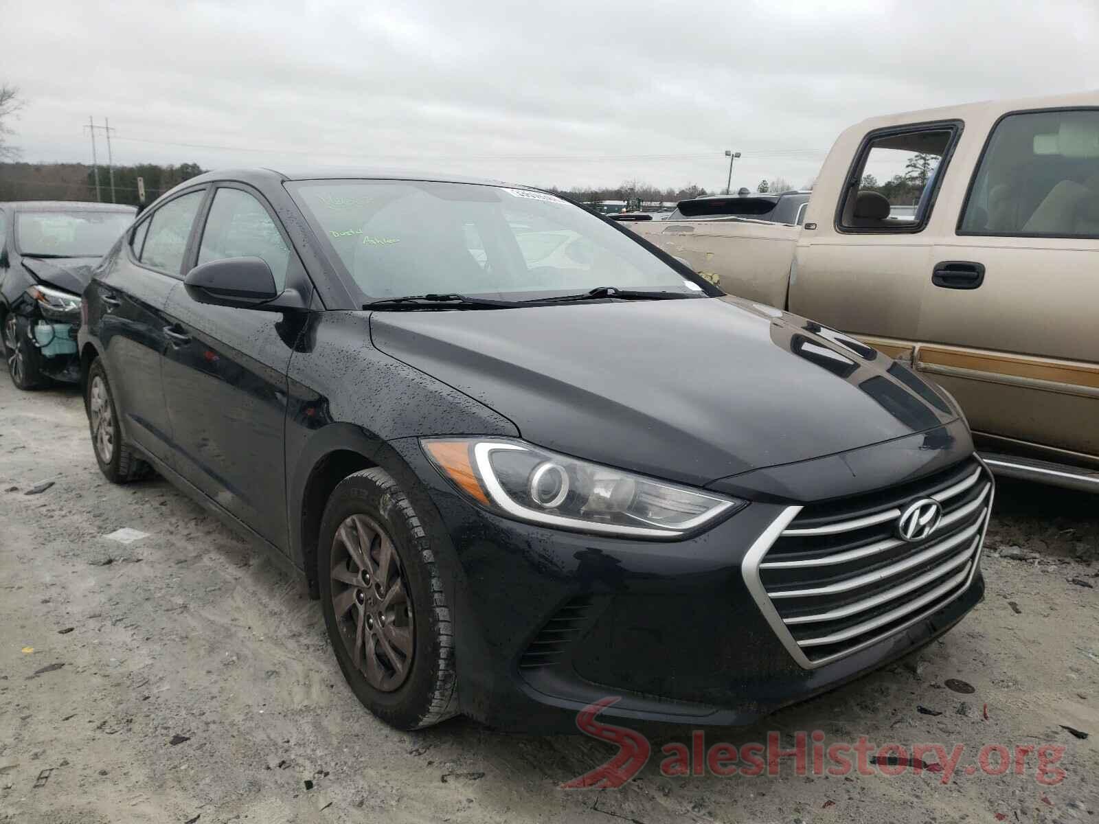 KMHD74LFXHU176395 2017 HYUNDAI ELANTRA