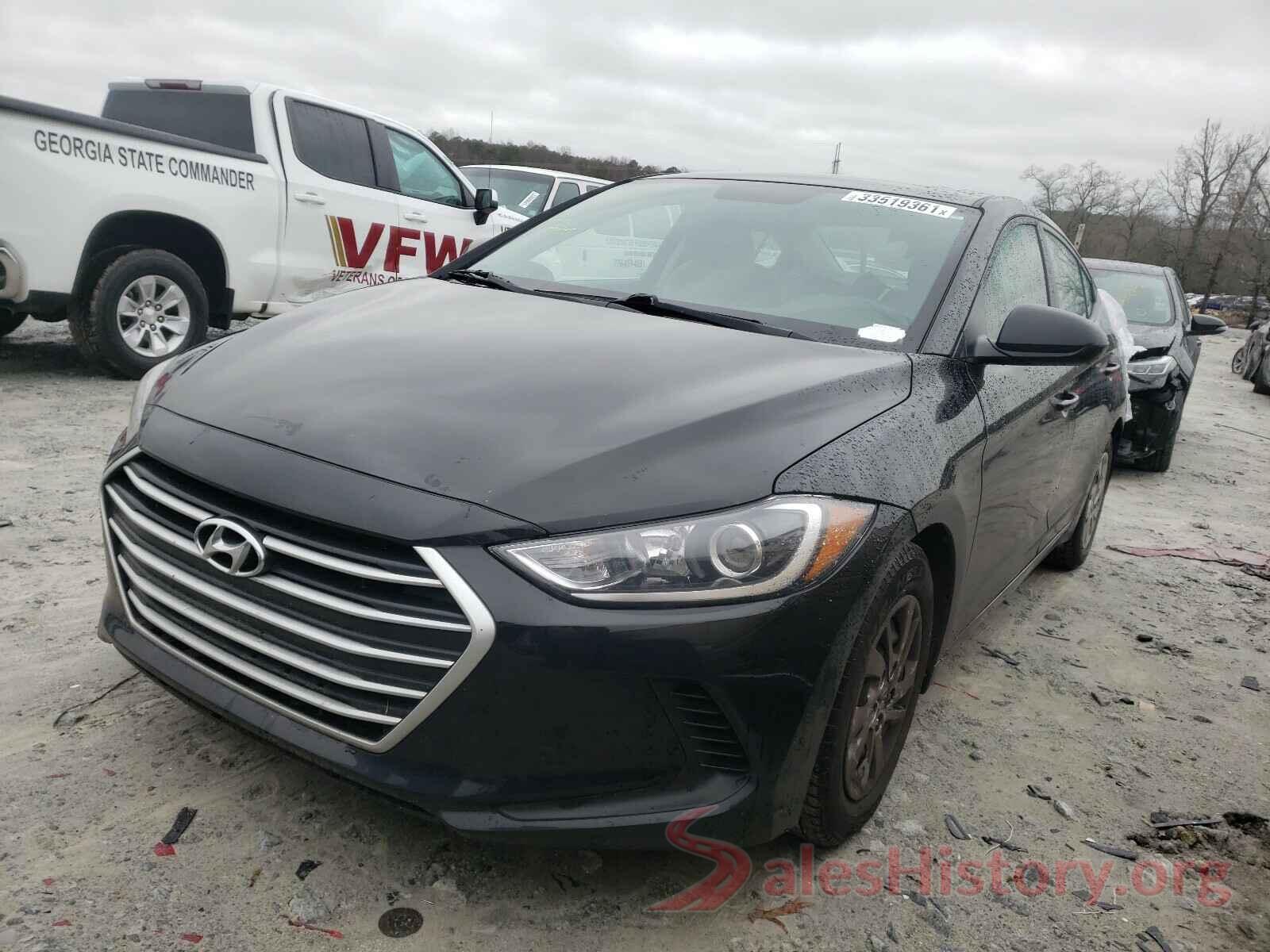 KMHD74LFXHU176395 2017 HYUNDAI ELANTRA