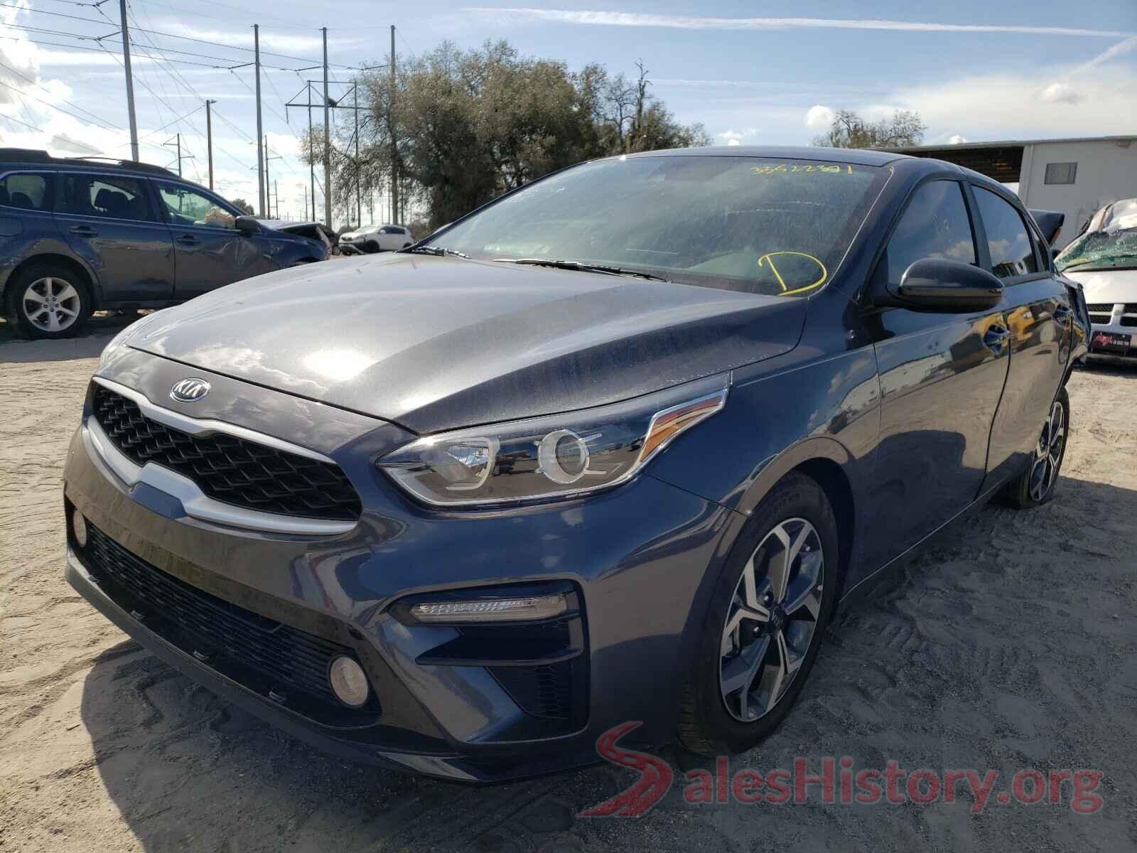 3KPF24AD9LE243413 2020 KIA FORTE