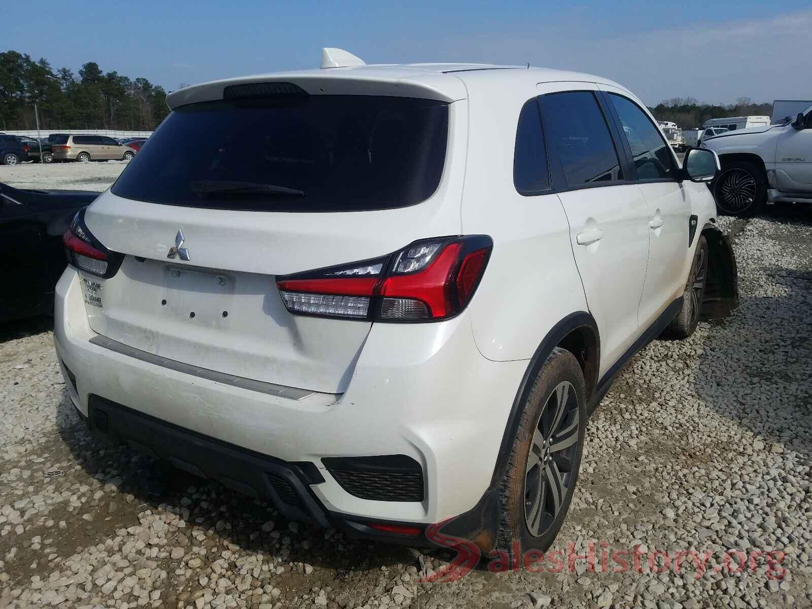 JA4AP3AUXLU000839 2020 MITSUBISHI OUTLANDER