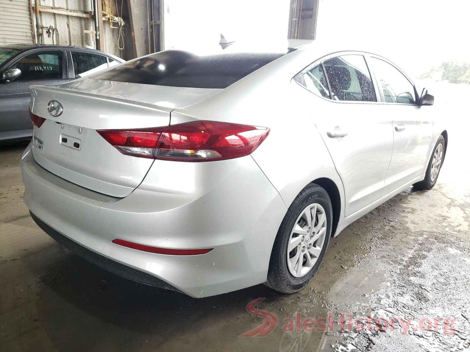 5NPD74LF4JH390576 2018 HYUNDAI ELANTRA