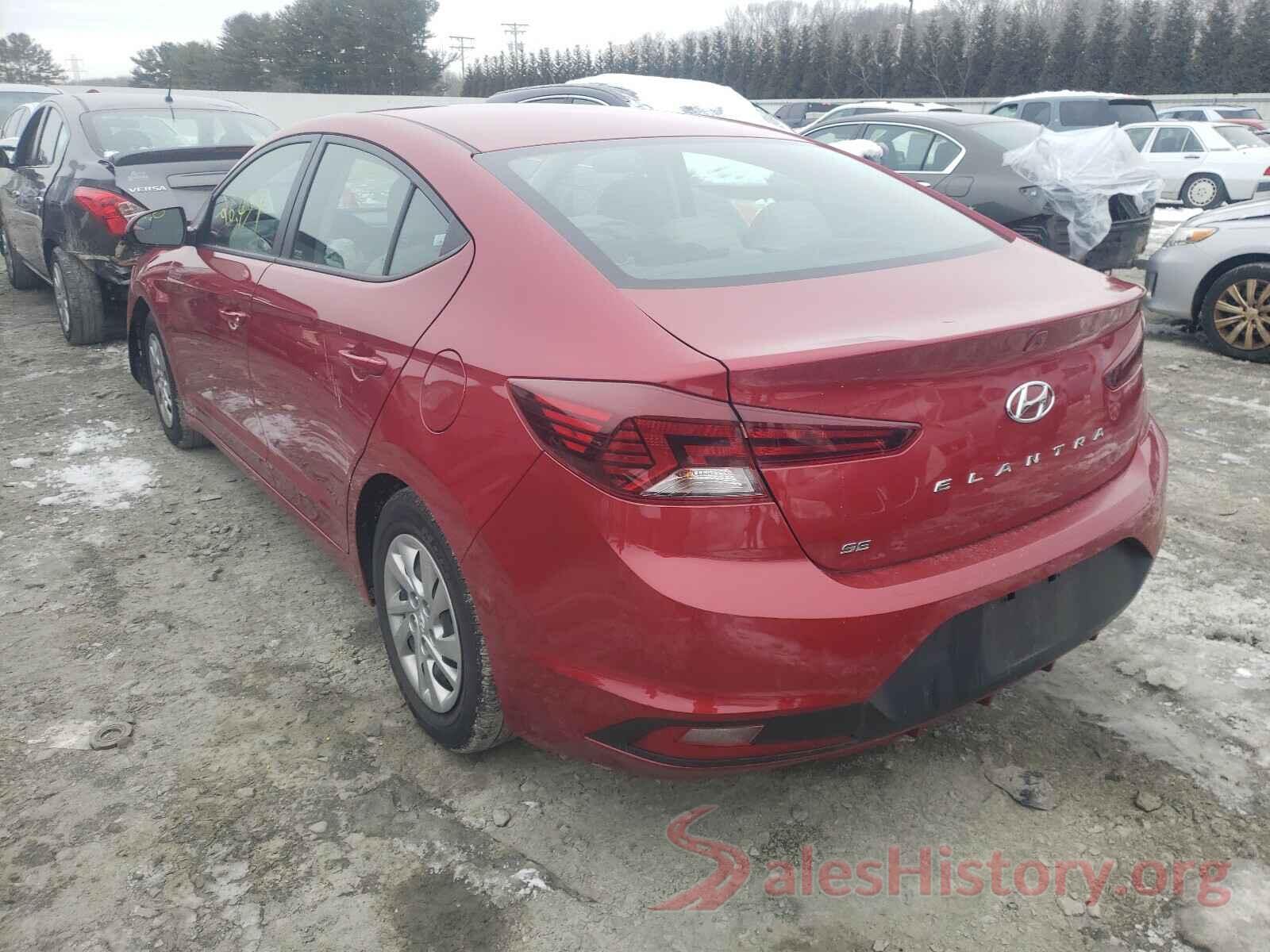 KMHD74LF4KU849074 2019 HYUNDAI ELANTRA