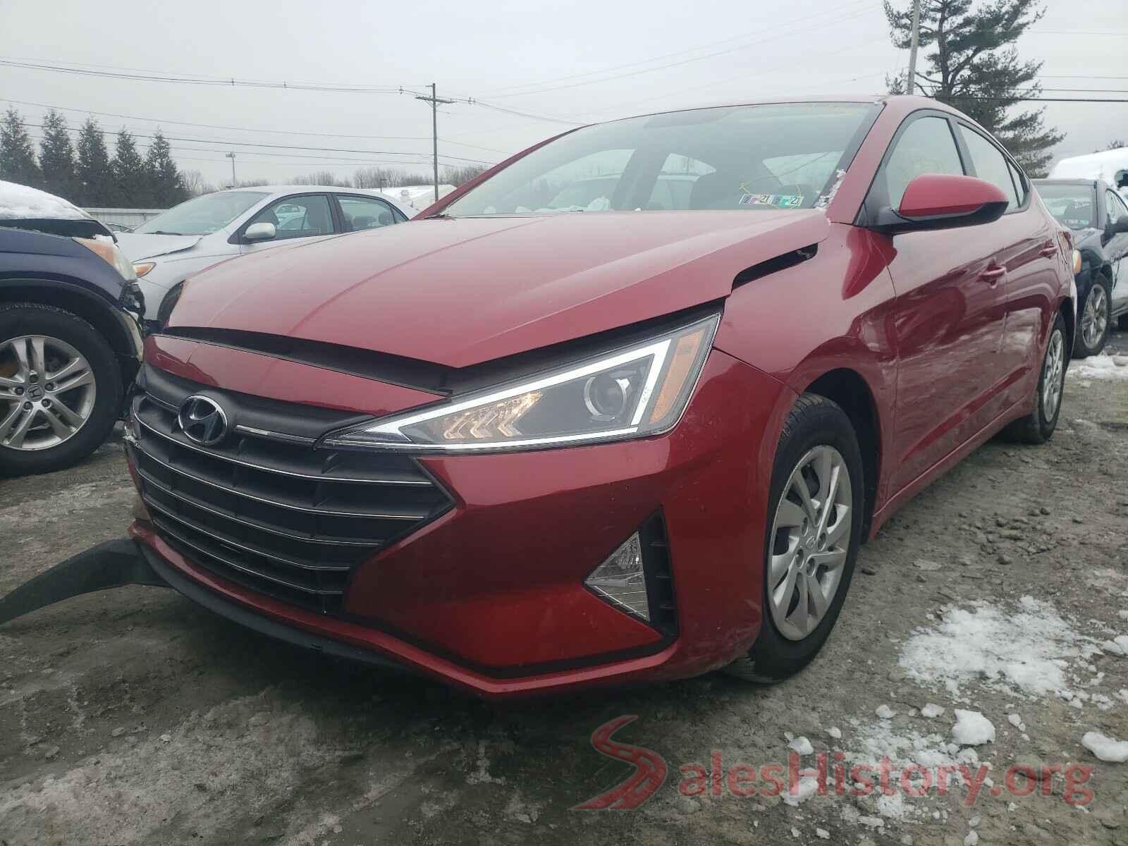 KMHD74LF4KU849074 2019 HYUNDAI ELANTRA