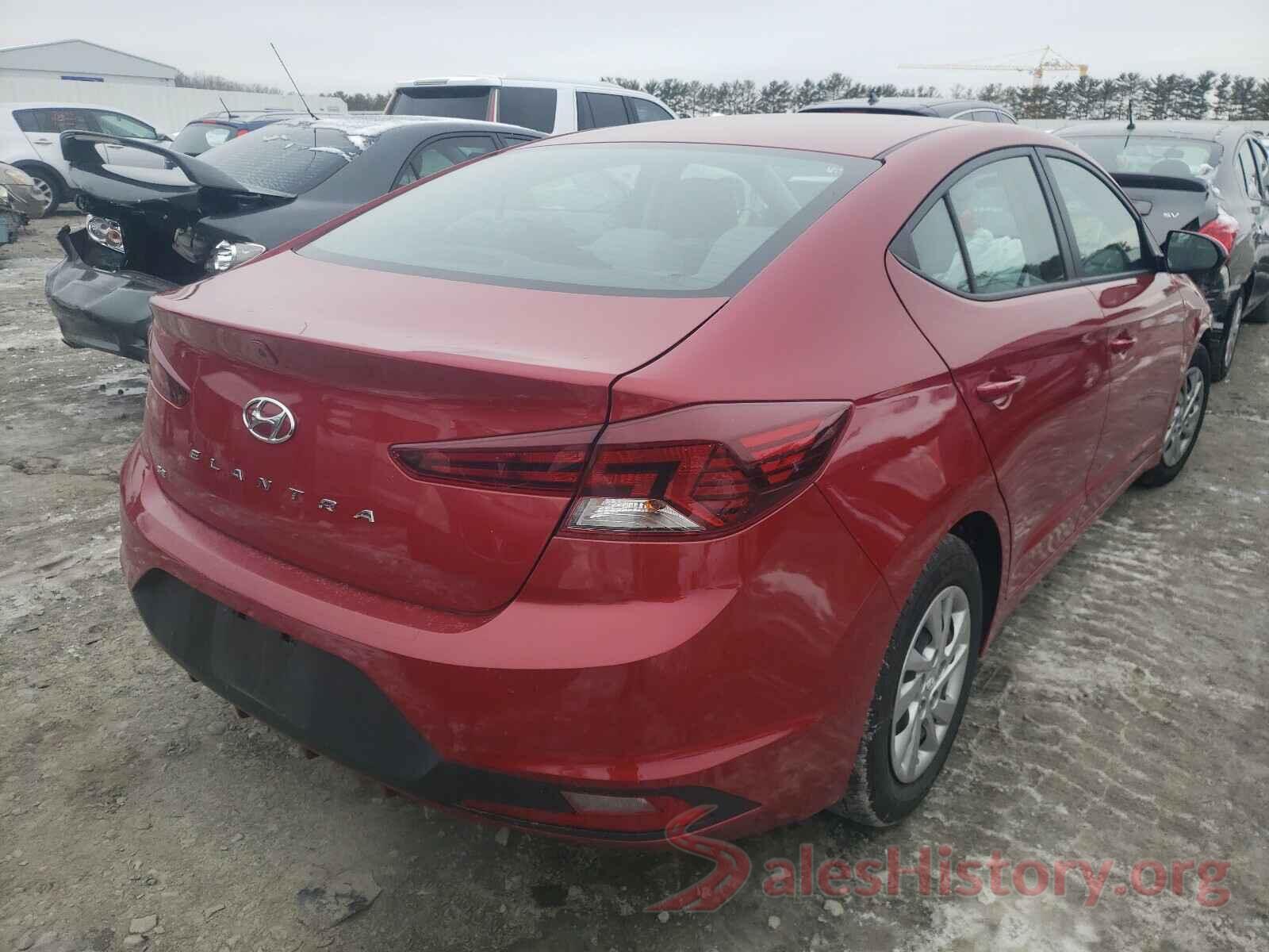 KMHD74LF4KU849074 2019 HYUNDAI ELANTRA