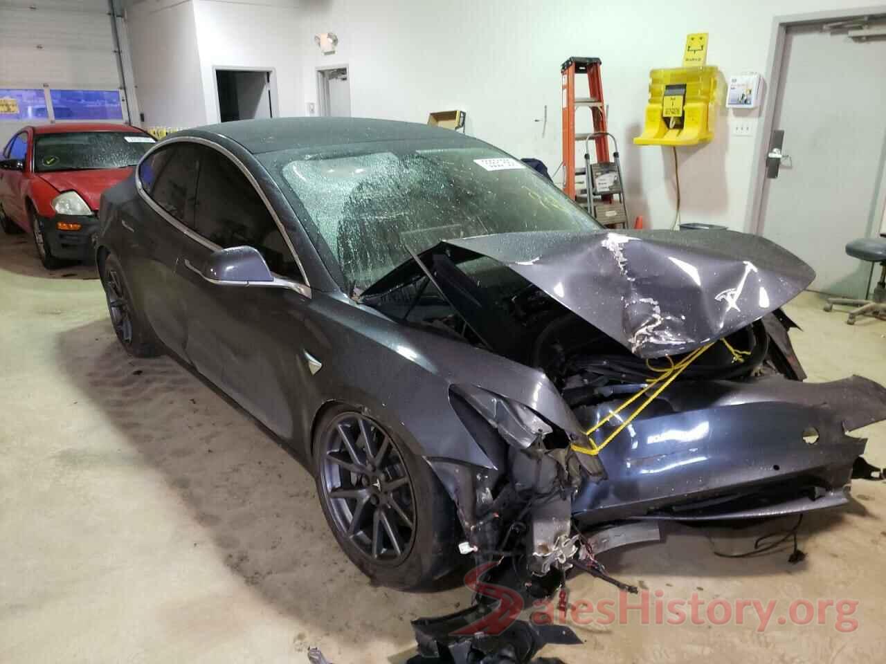 5YJ3E1EBXKF432727 2019 TESLA MODEL 3