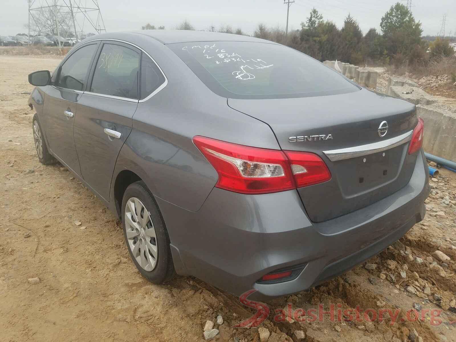 3N1AB7AP6KY397289 2019 NISSAN SENTRA