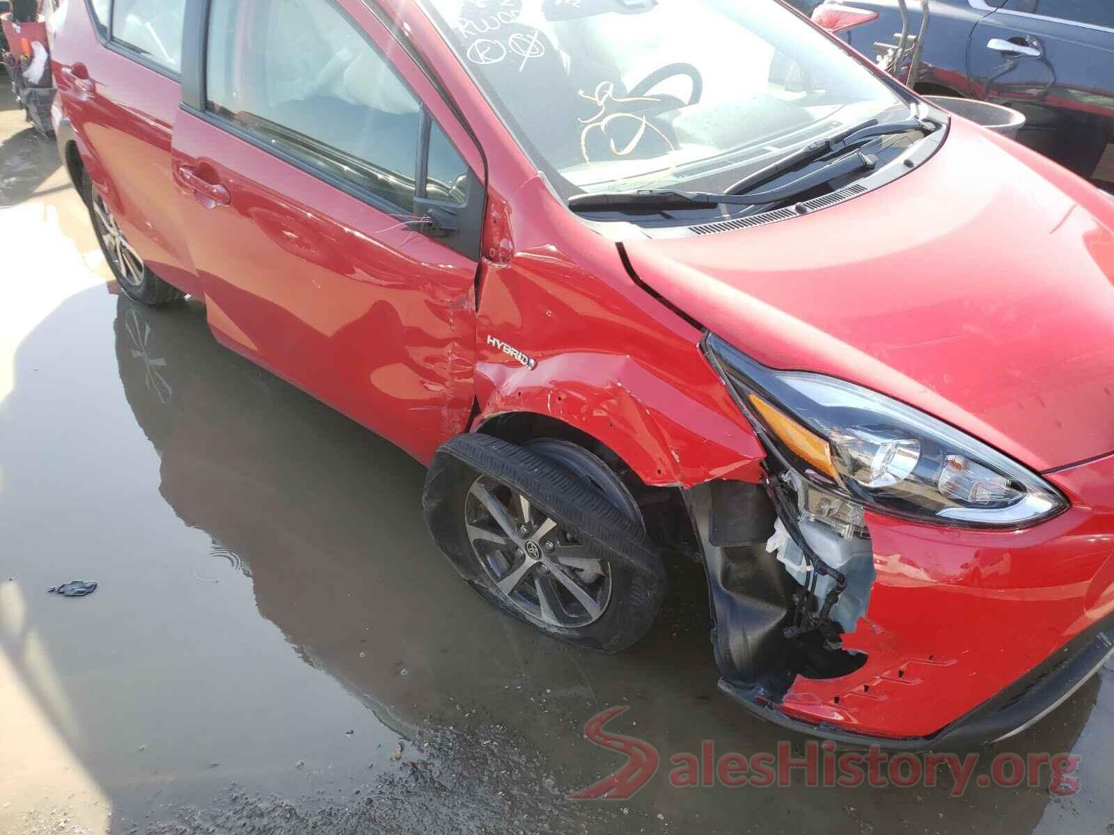 JTDKDTB32K1623235 2019 TOYOTA PRIUS