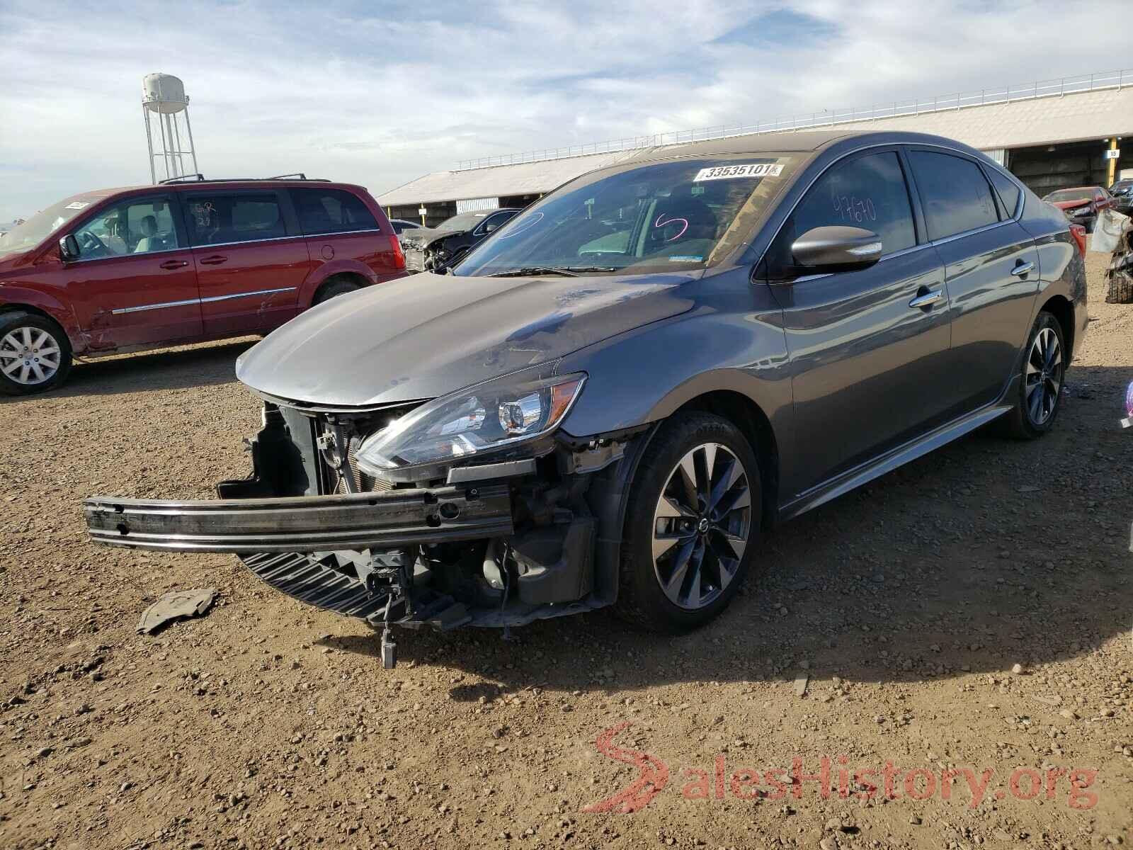 3N1AB7AP6KY290758 2019 NISSAN SENTRA