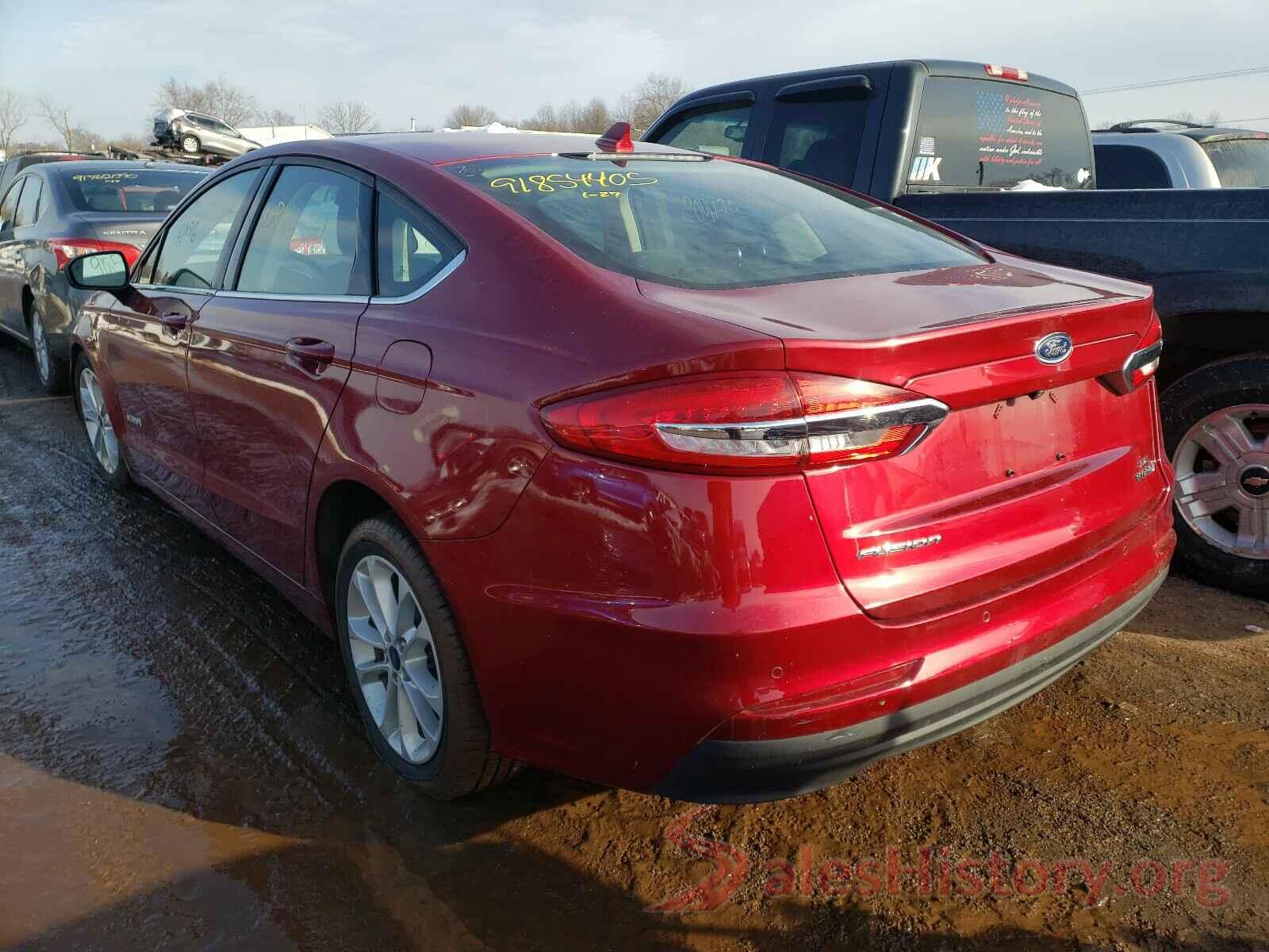 3FA6P0LU7KR225724 2019 FORD FUSION