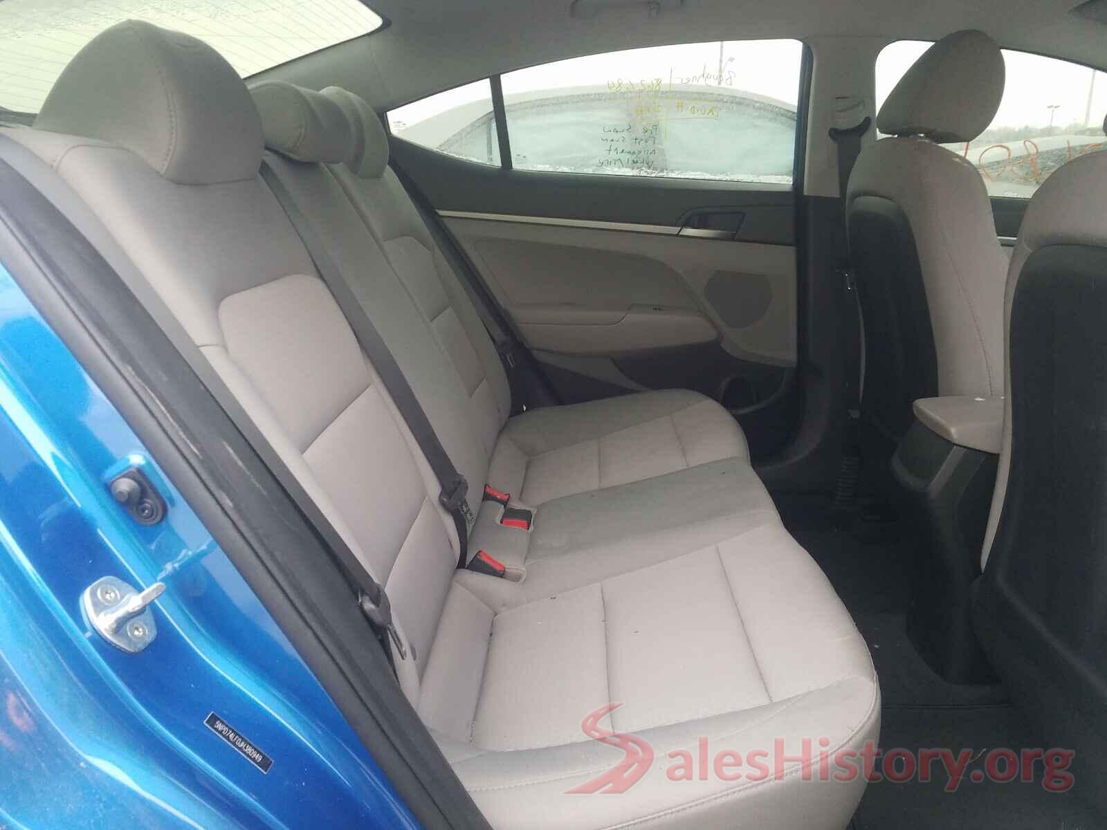 5NPD74LF0JH380949 2018 HYUNDAI ELANTRA