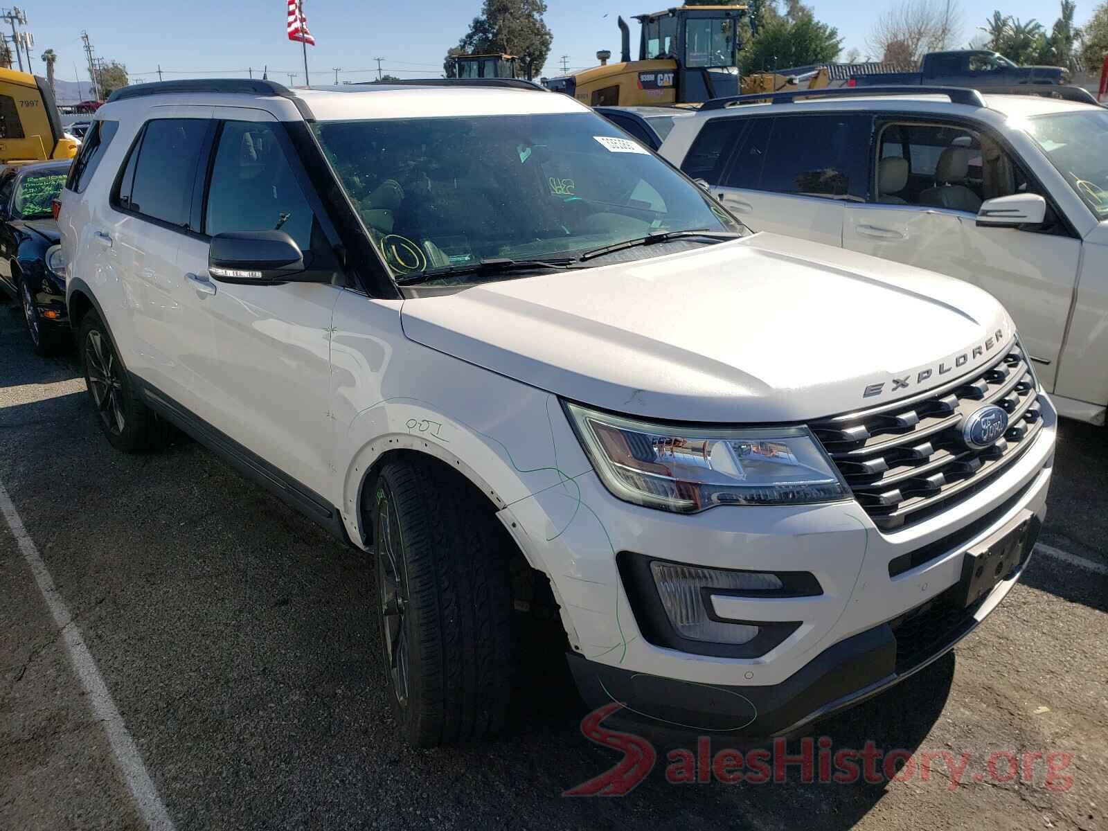 1FM5K7D82HGB40168 2017 FORD EXPLORER