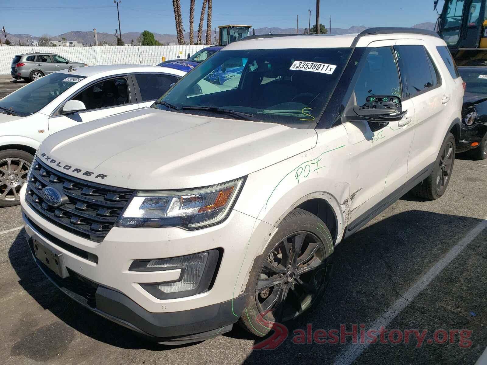 1FM5K7D82HGB40168 2017 FORD EXPLORER