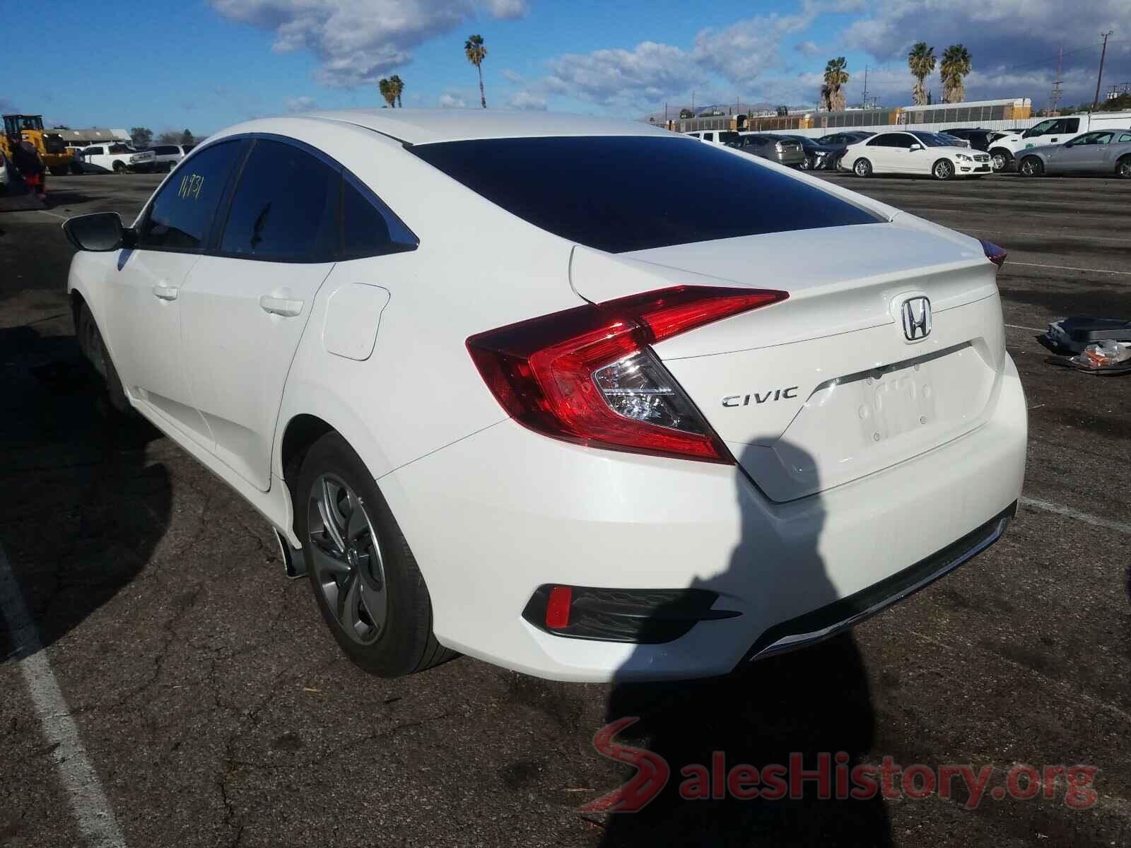 2HGFC2F61KH551319 2019 HONDA CIVIC