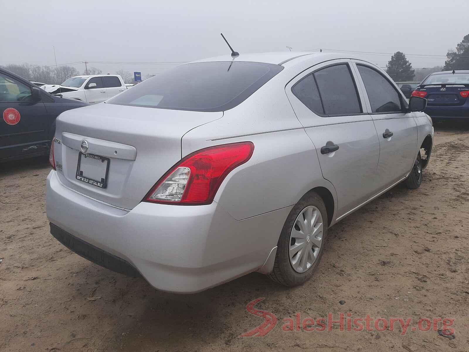 3N1CN7AP0KL833566 2019 NISSAN VERSA