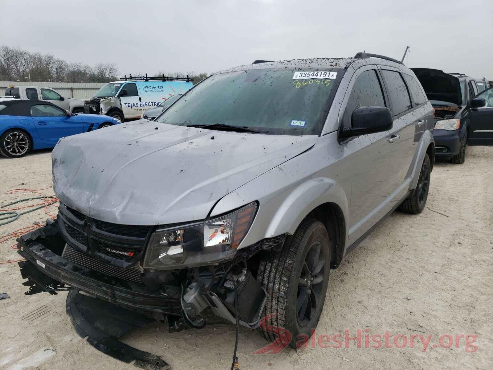 3C4PDCBB4KT860315 2019 DODGE JOURNEY