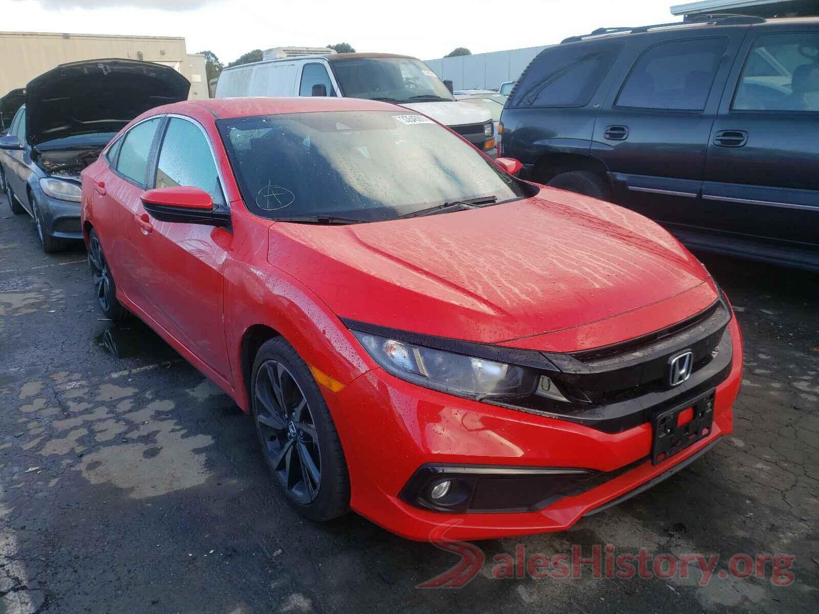 2HGFC2F8XKH551921 2019 HONDA CIVIC